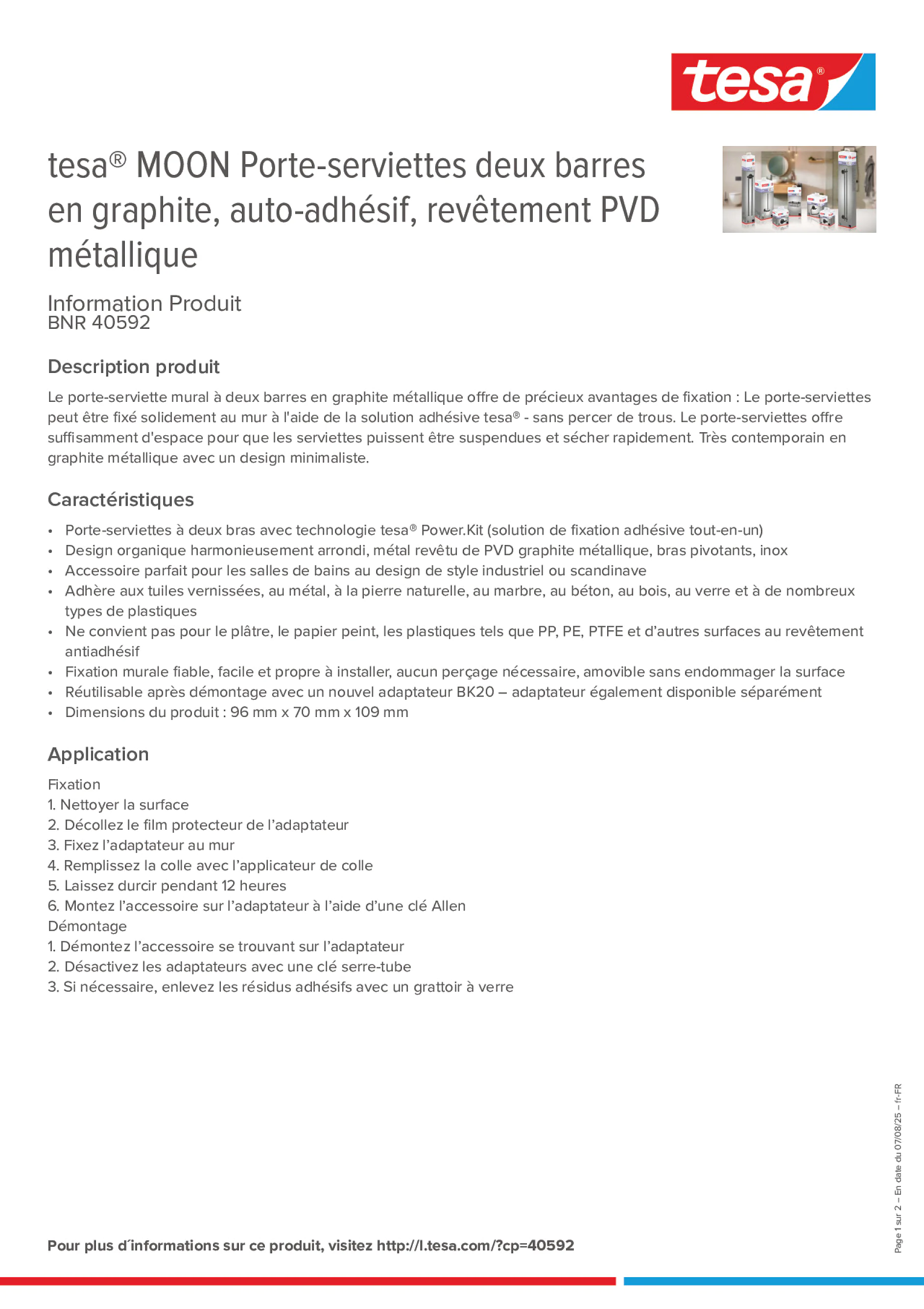 Product information_tesa® 40592_fr-FR
