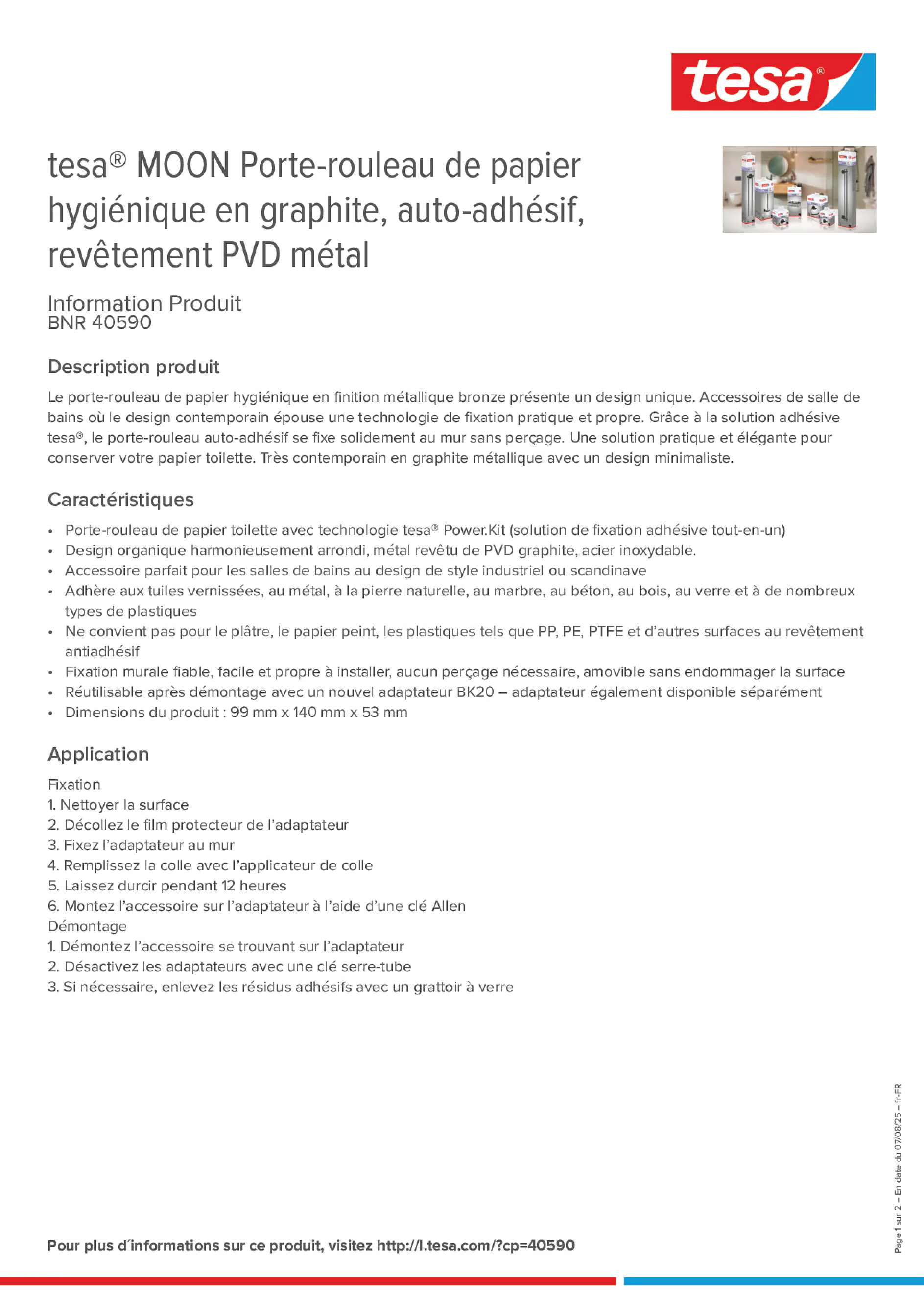 Product information_tesa® 40590_fr-FR