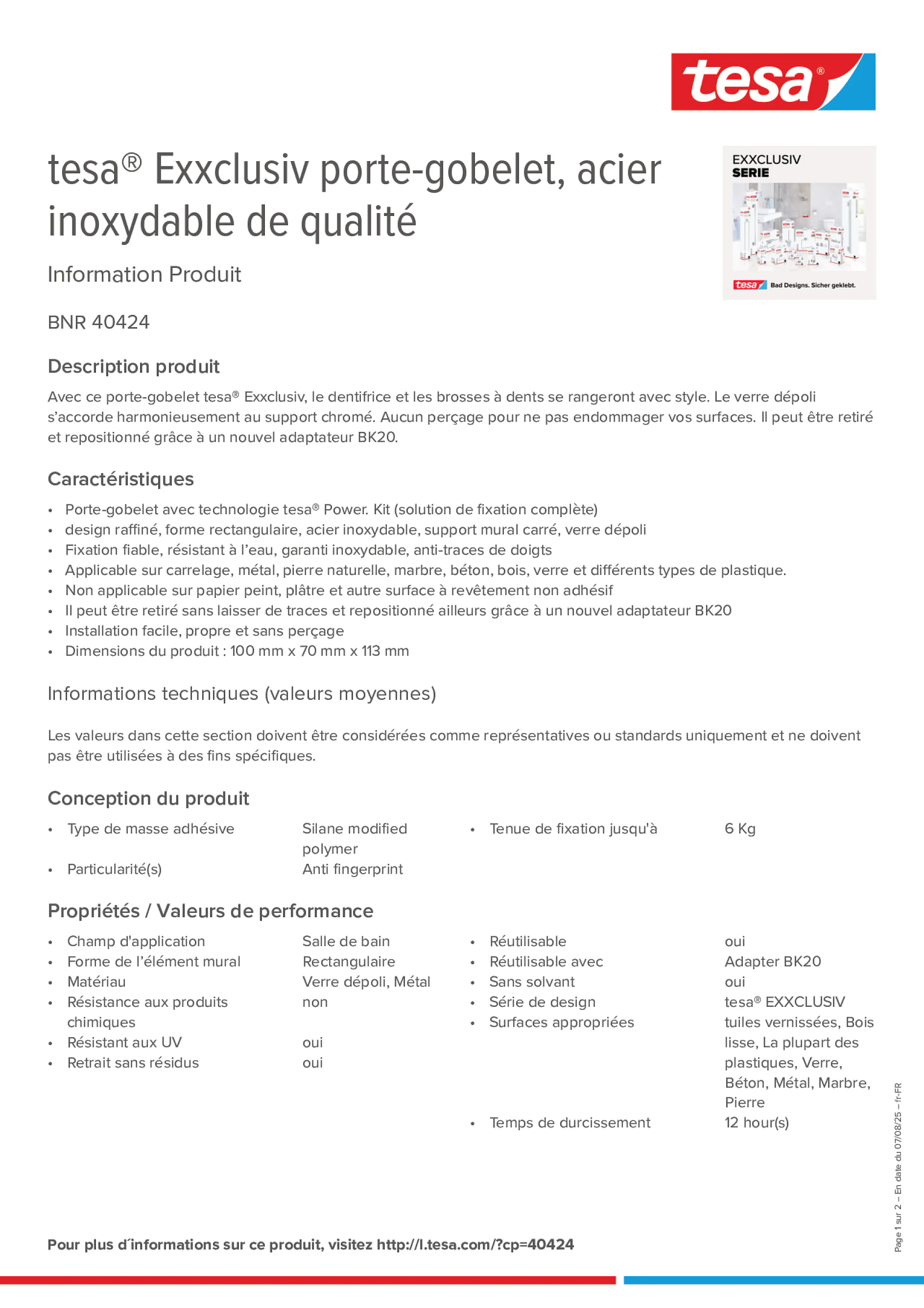 Product information_tesa® 40424_fr-FR