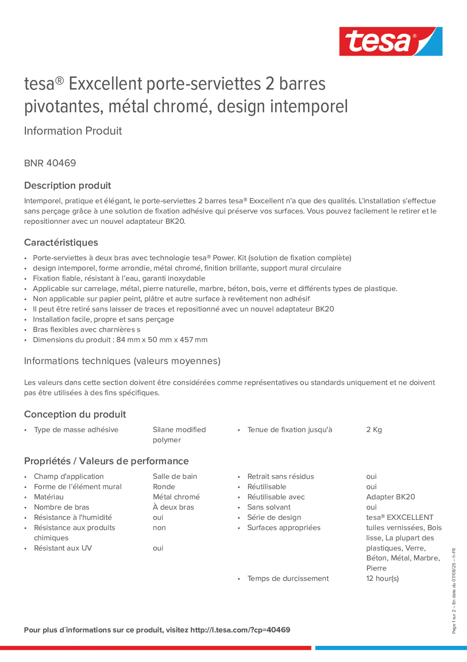 Product information_tesa® 40469_fr-FR