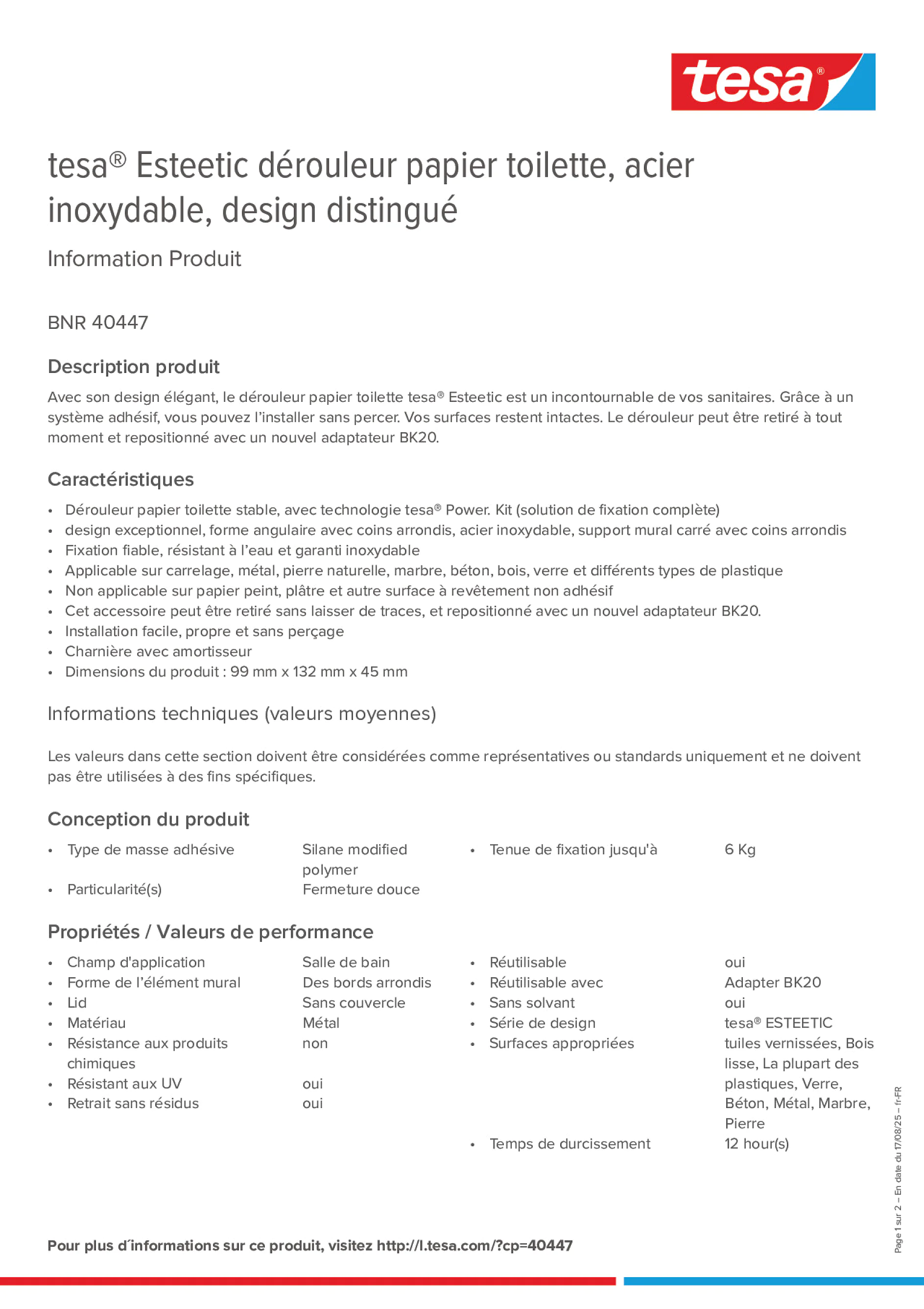 Product information_tesa® 40447_fr-FR