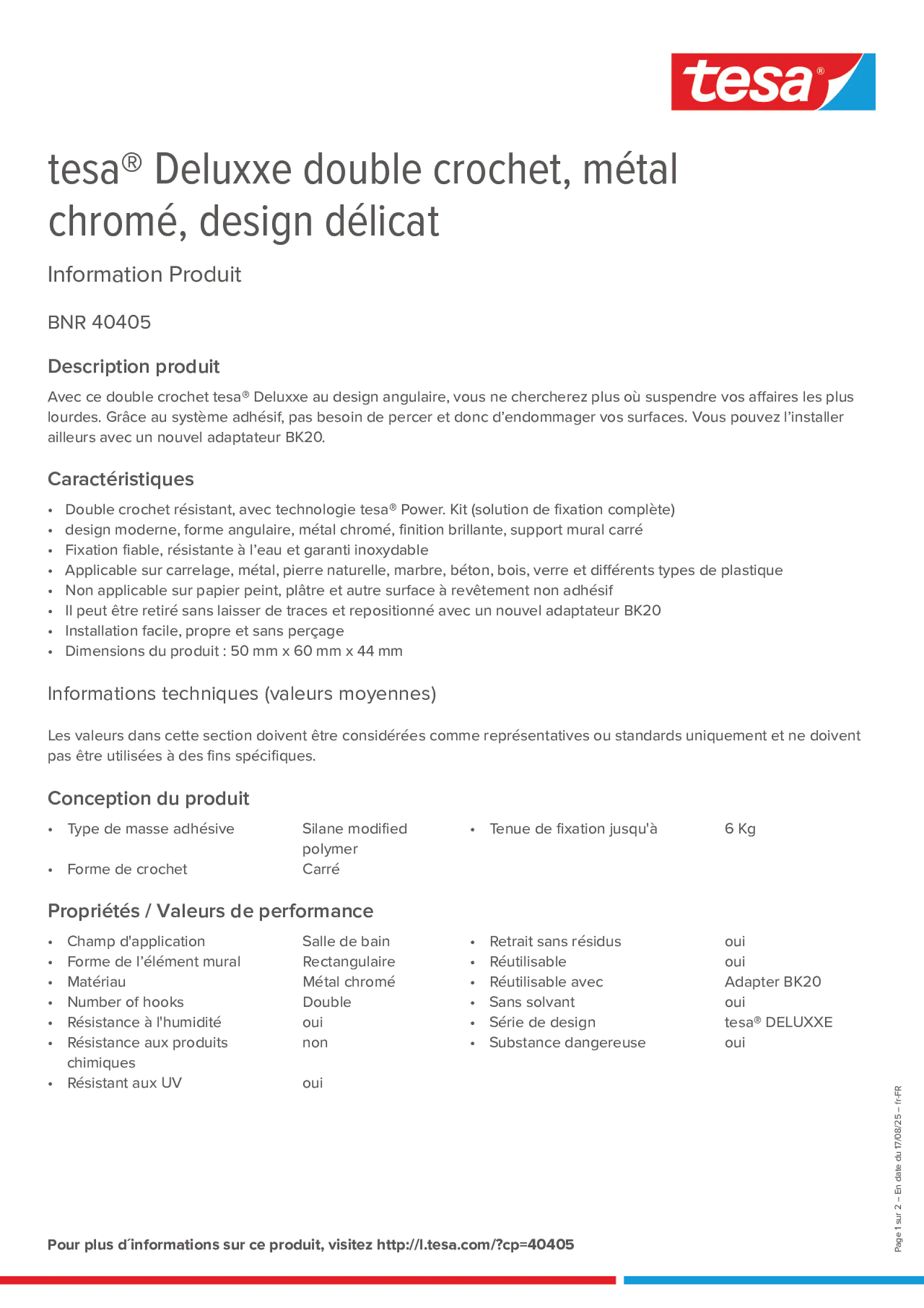 Product information_tesa® 40405_fr-FR