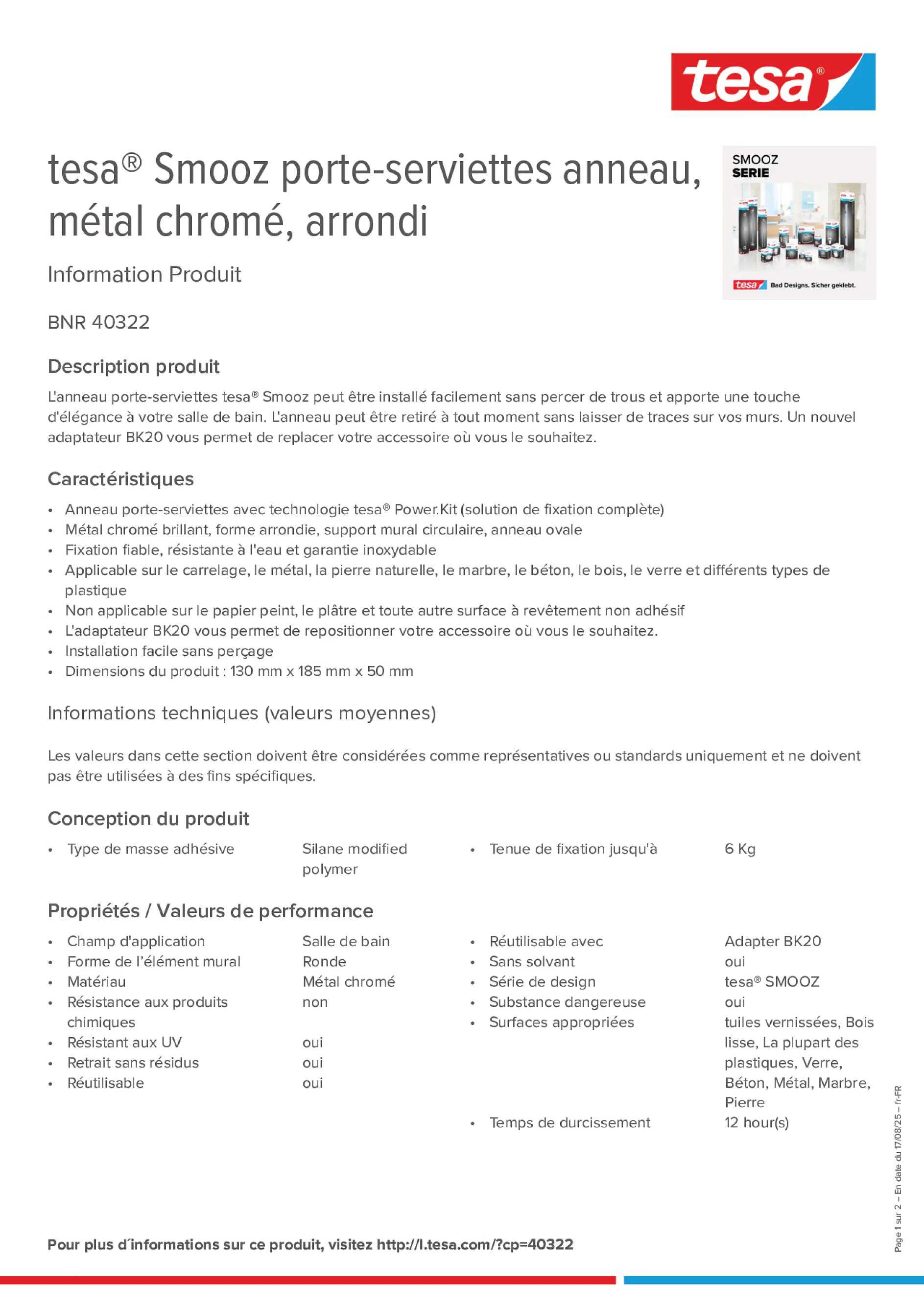 Product information_tesa® 40322_fr-FR