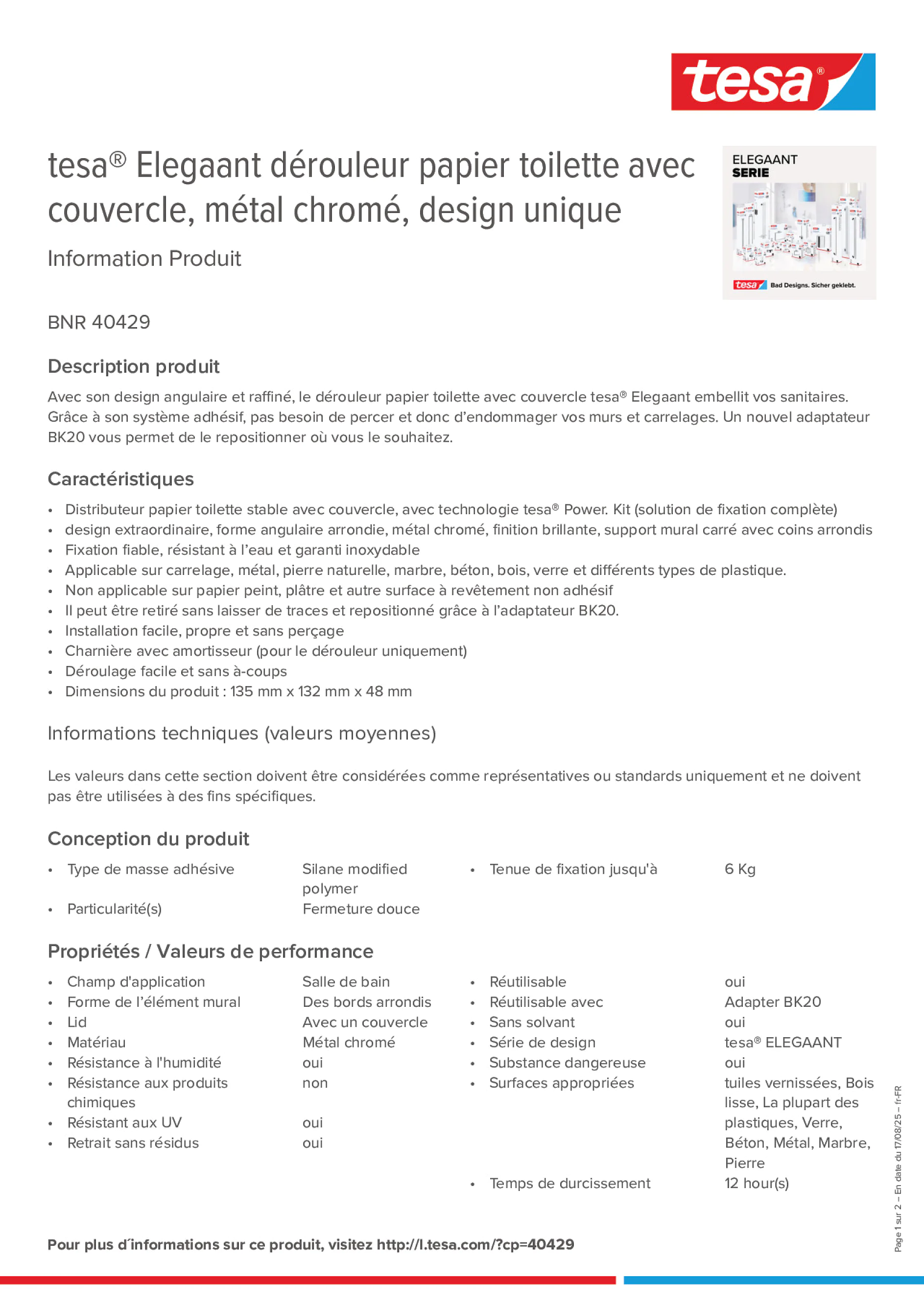 Product information_tesa® 40429_fr-FR