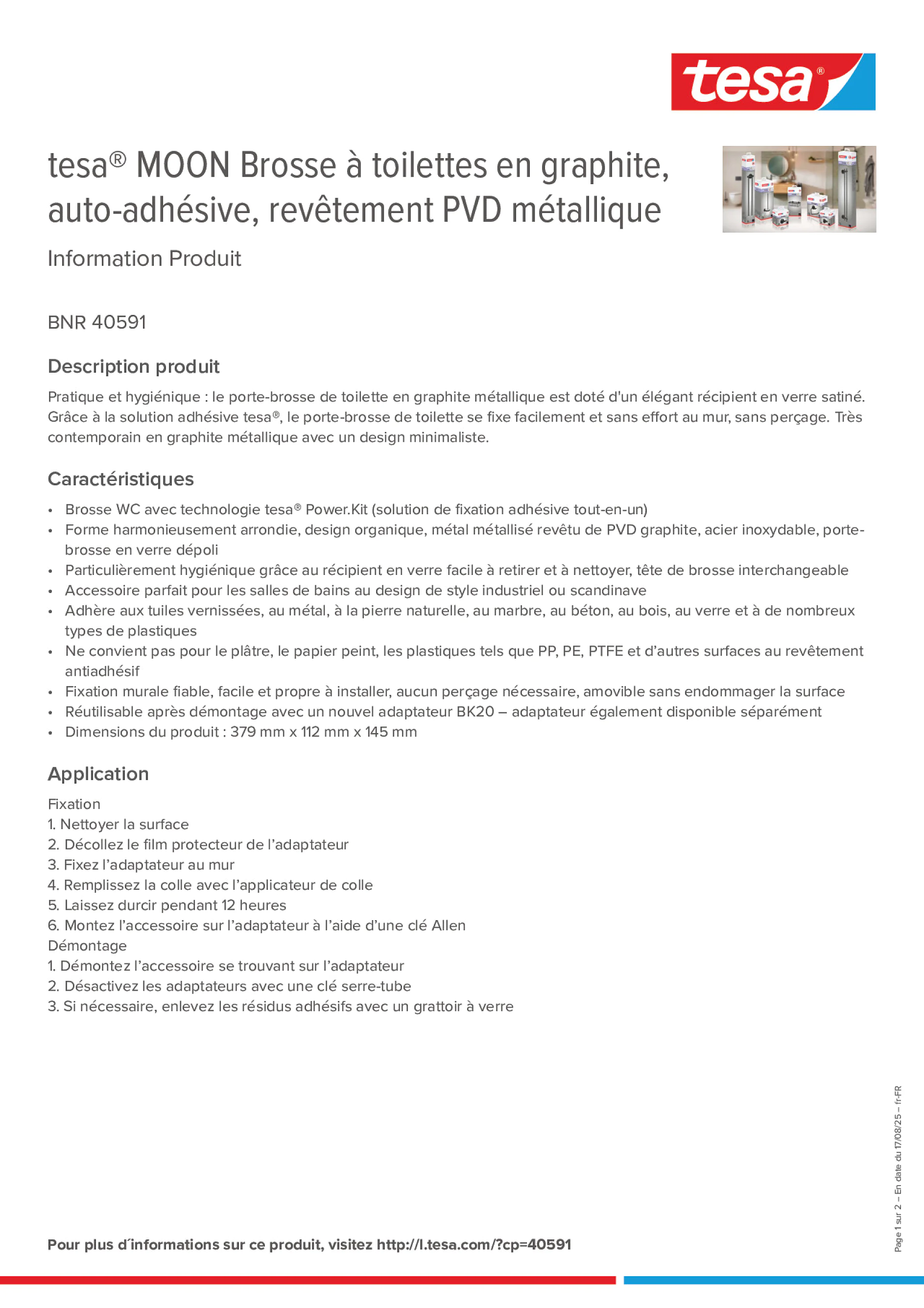 Product information_tesa® 40591_fr-FR