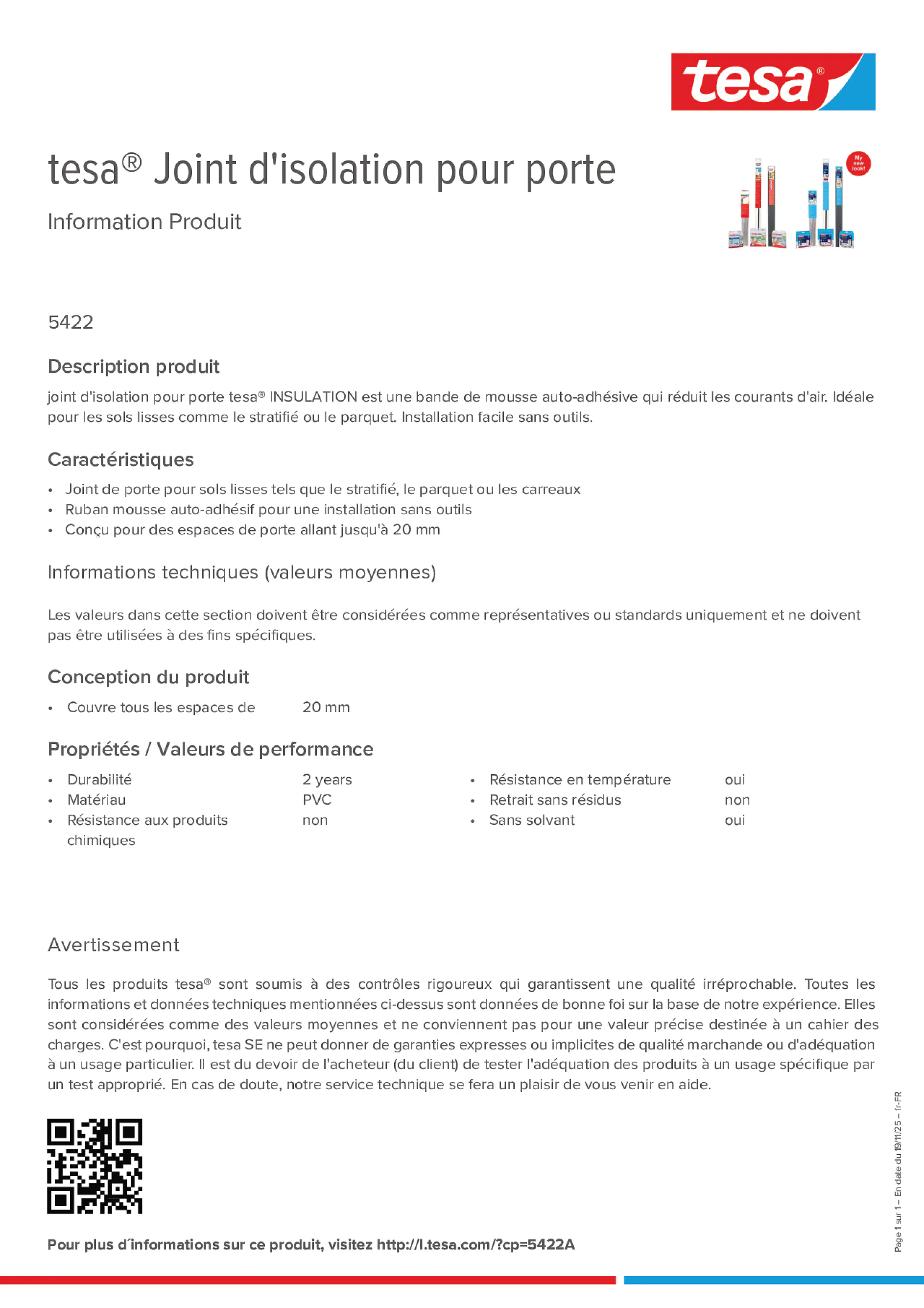Product information_tesa® 05422_fr-FR