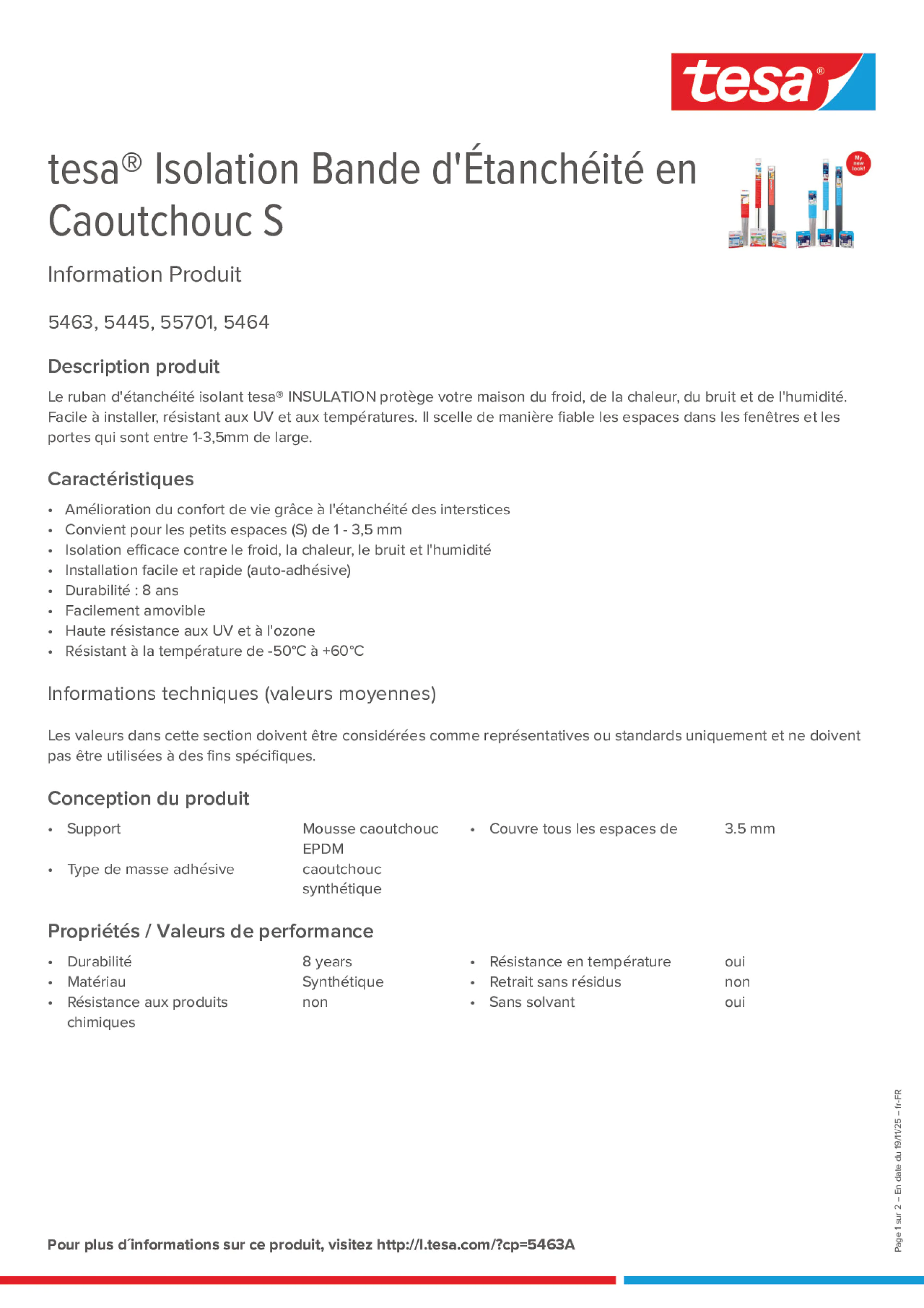 Product information_tesa® 05463_fr-FR