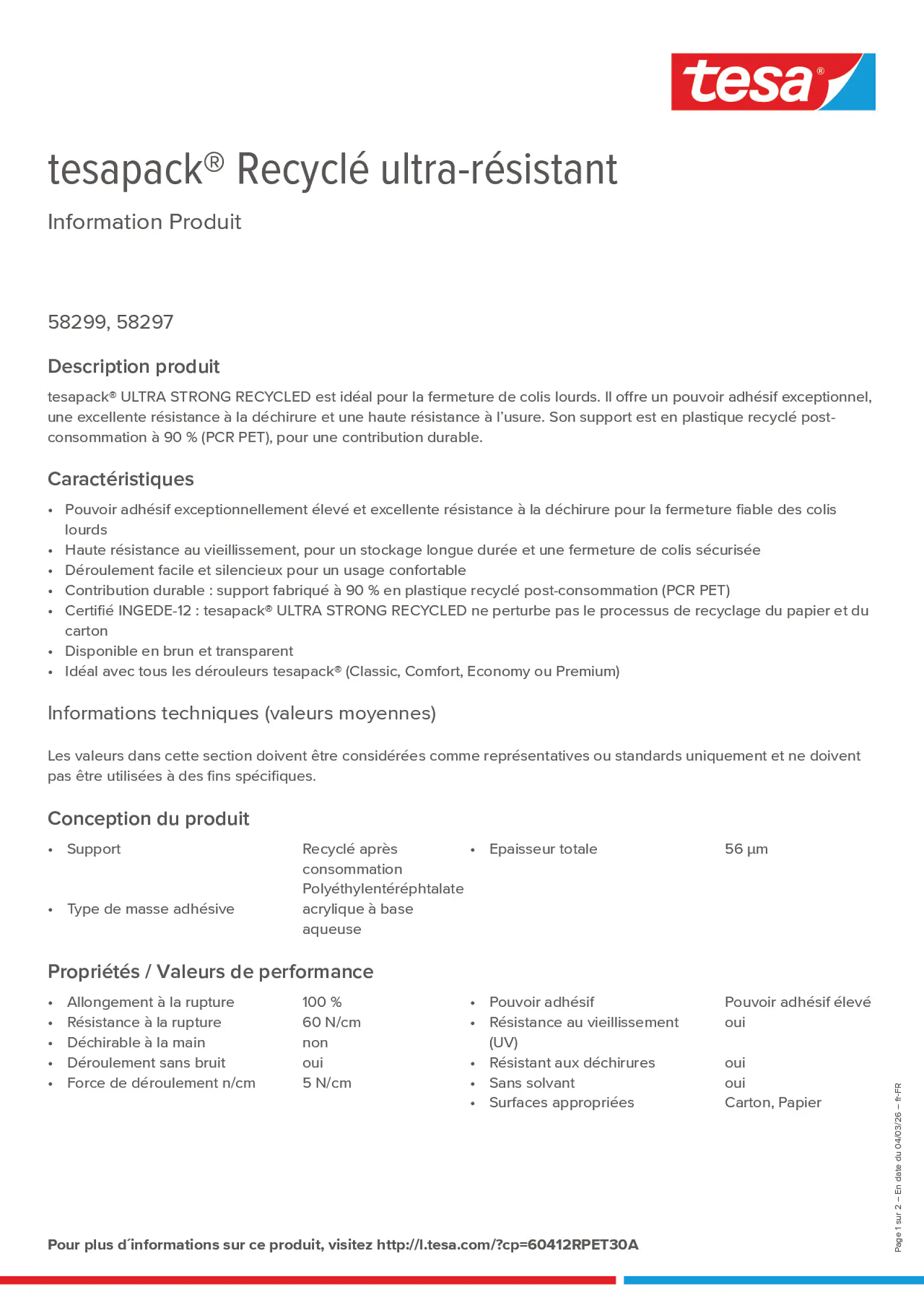 Product information_tesapack® 60412RPET30A_fr-FR