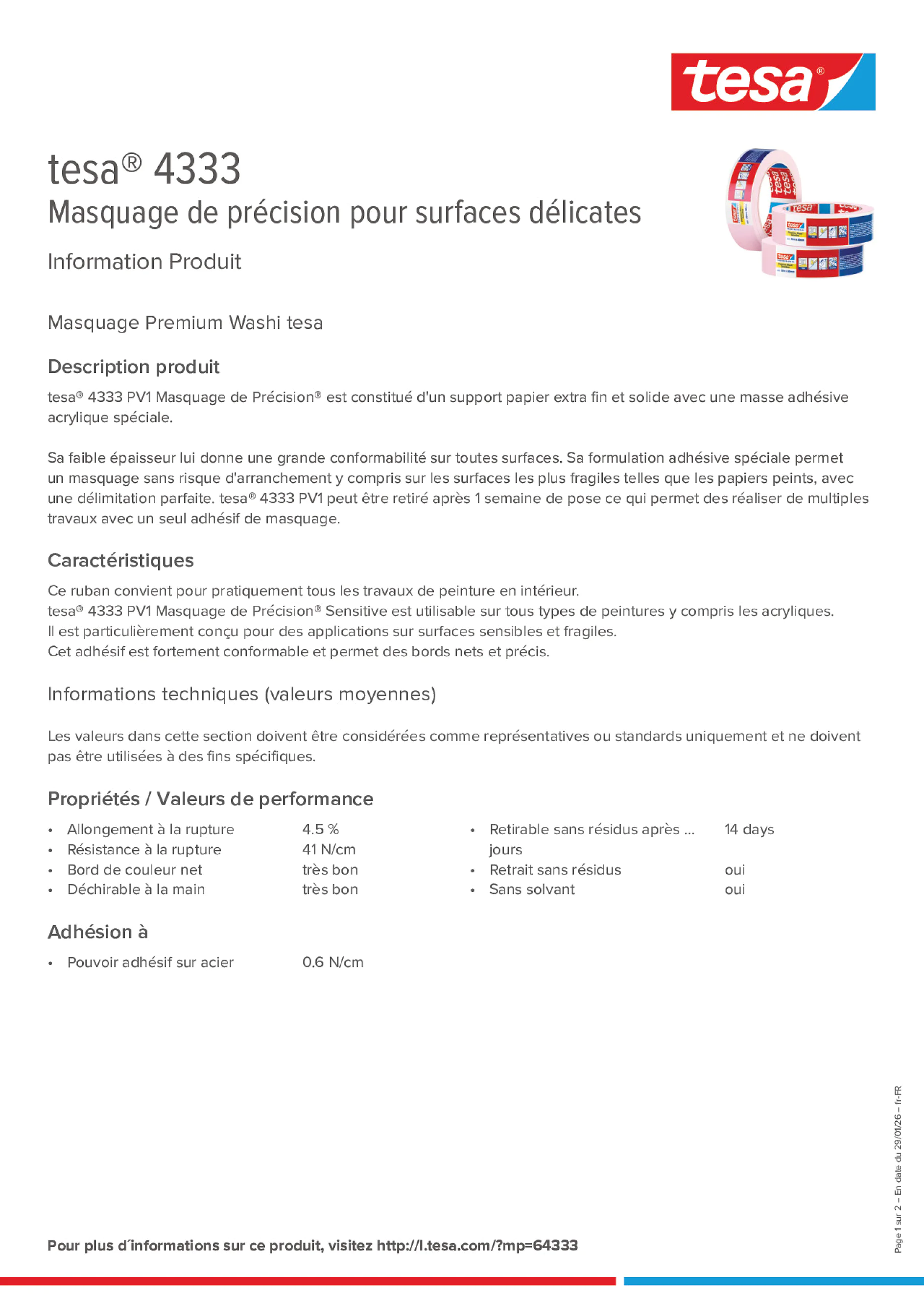Product information_tesa® 04333_fr-FR