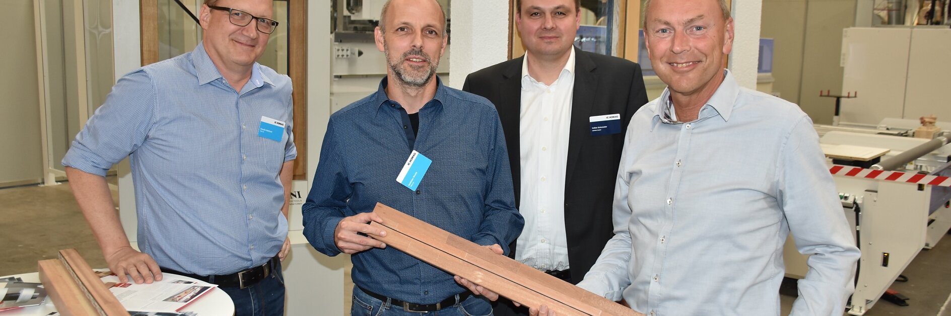 Nouvelle conception de fenêtre Coopération avec le groupe HOMAG