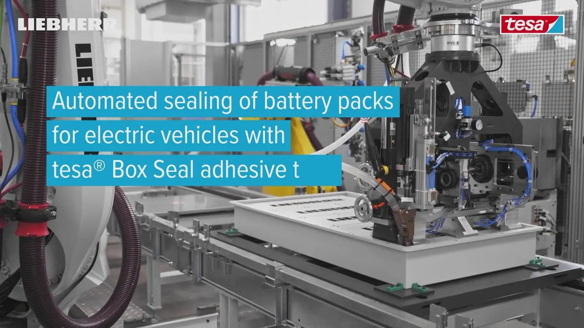 tesa-automobile-vidéo-étanchéité-batterie-automatisée