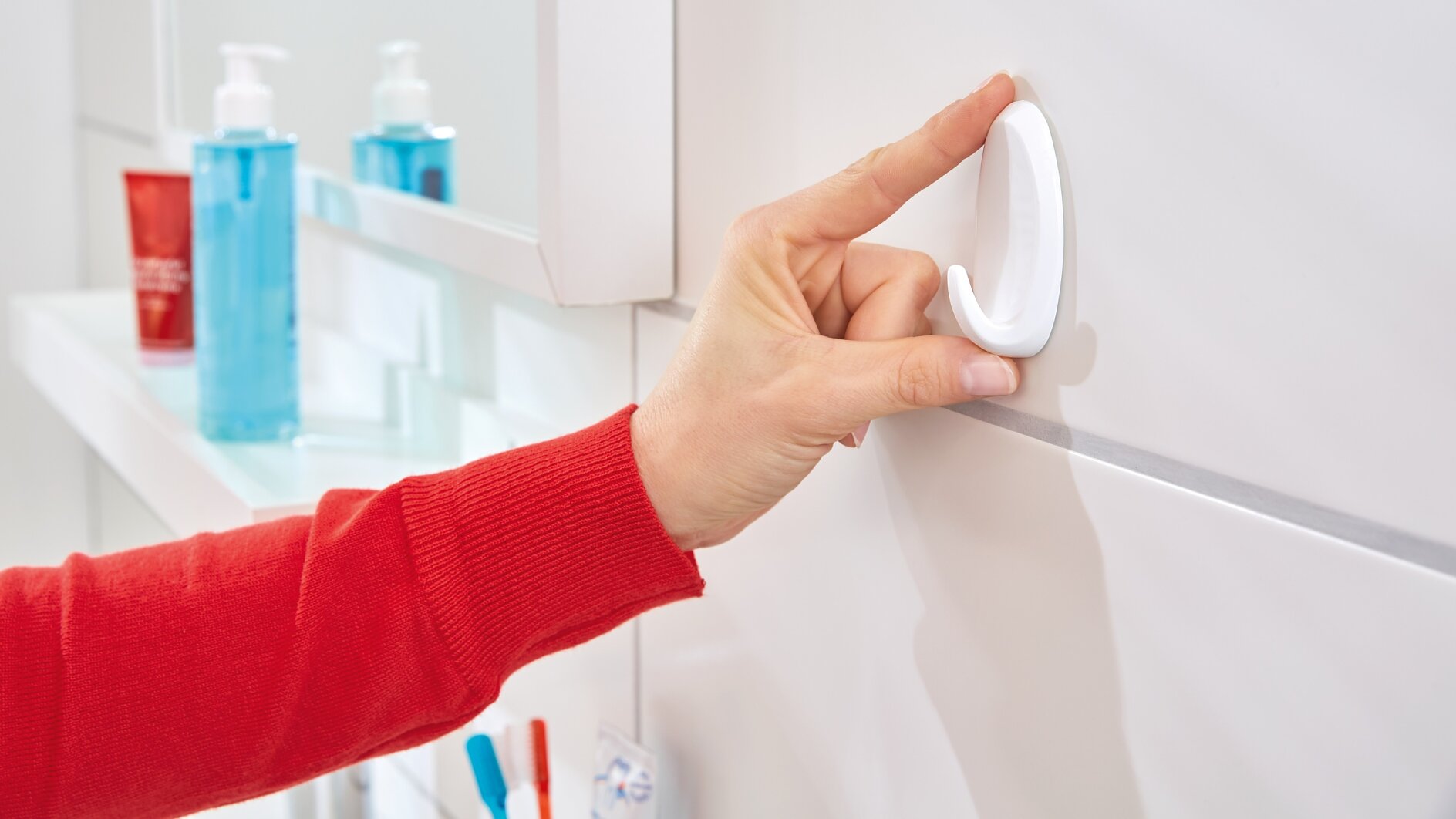 Kép powerstrips horog nagy ovális