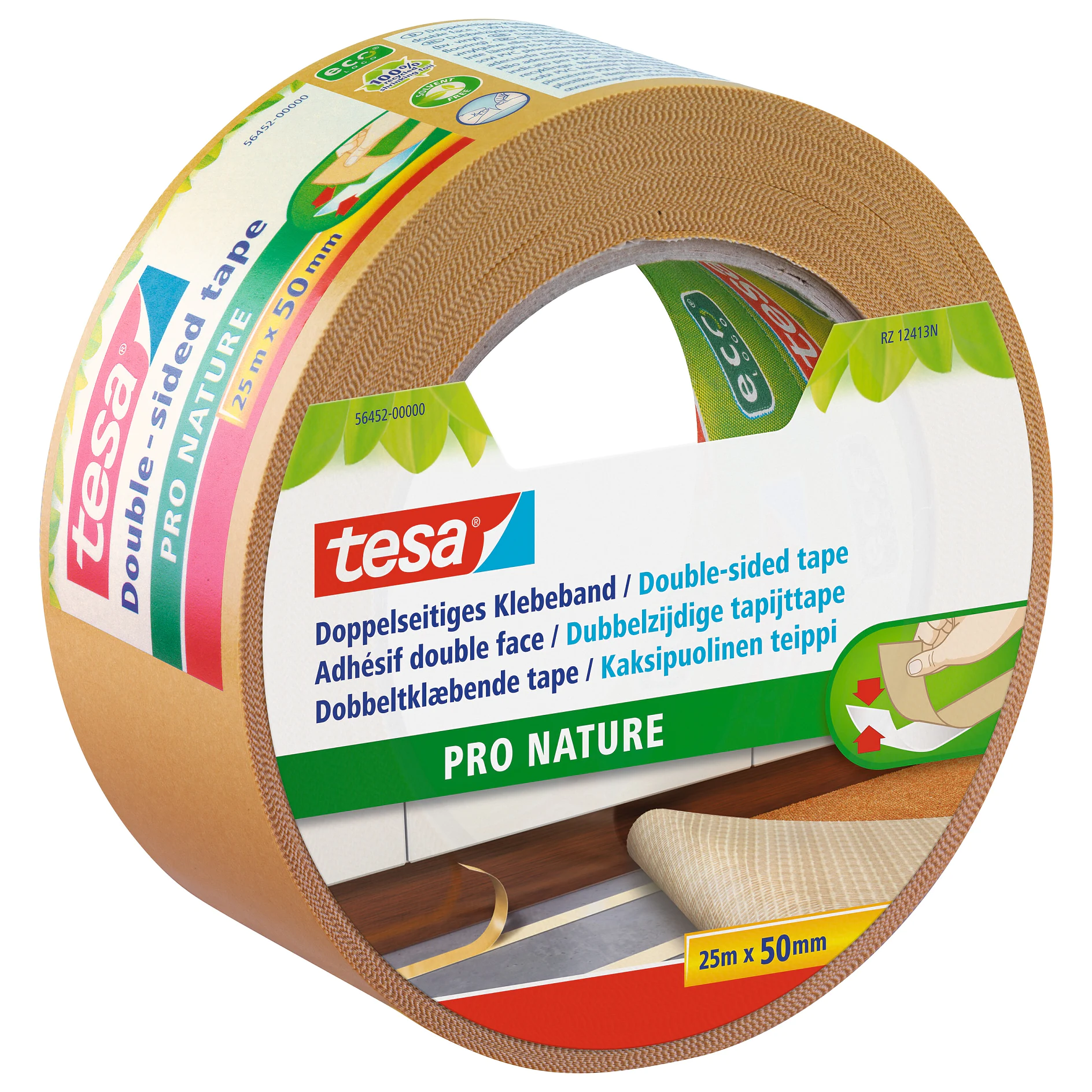 [en-en] tesa® Double-sided Tape Pro Nature 25m:50mm