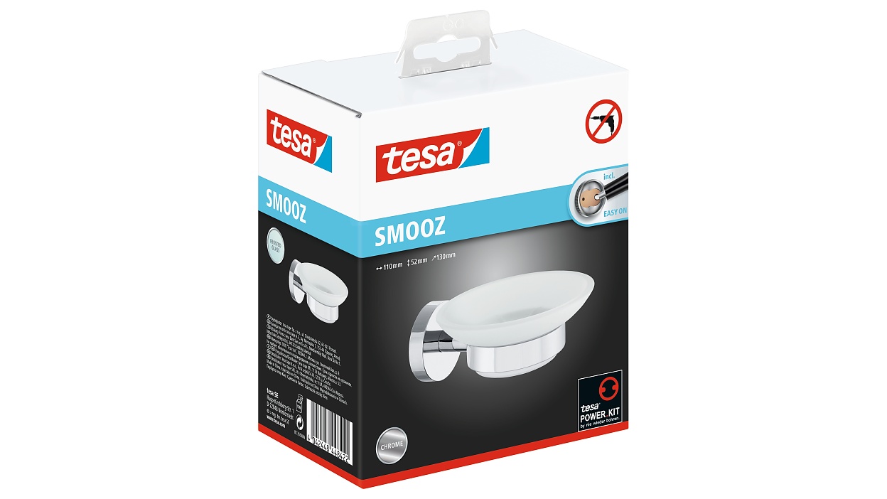 [en-en] tesa Smooz Soap Holder