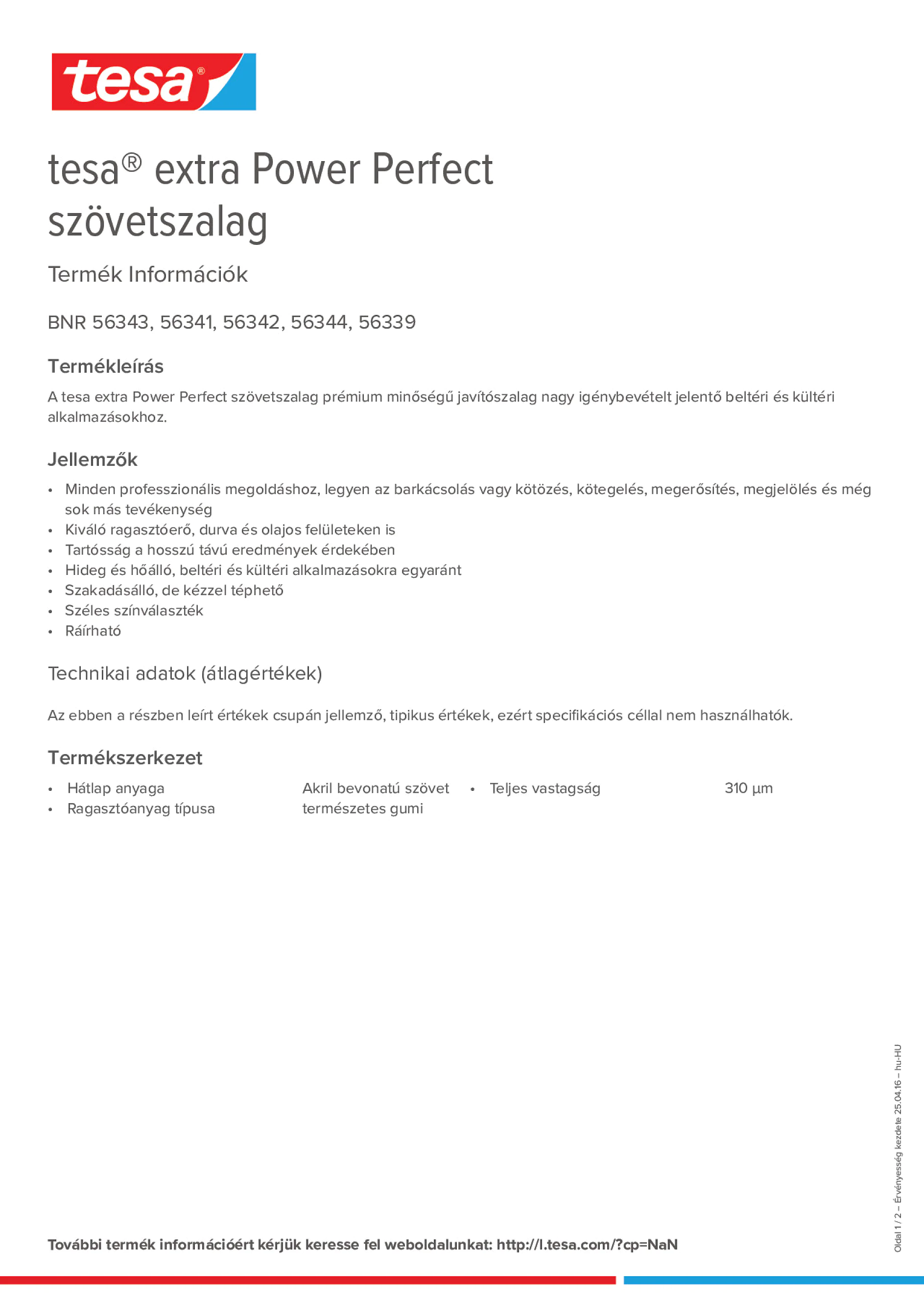 Product information_tesa® extra Power 56339_hu-HU
