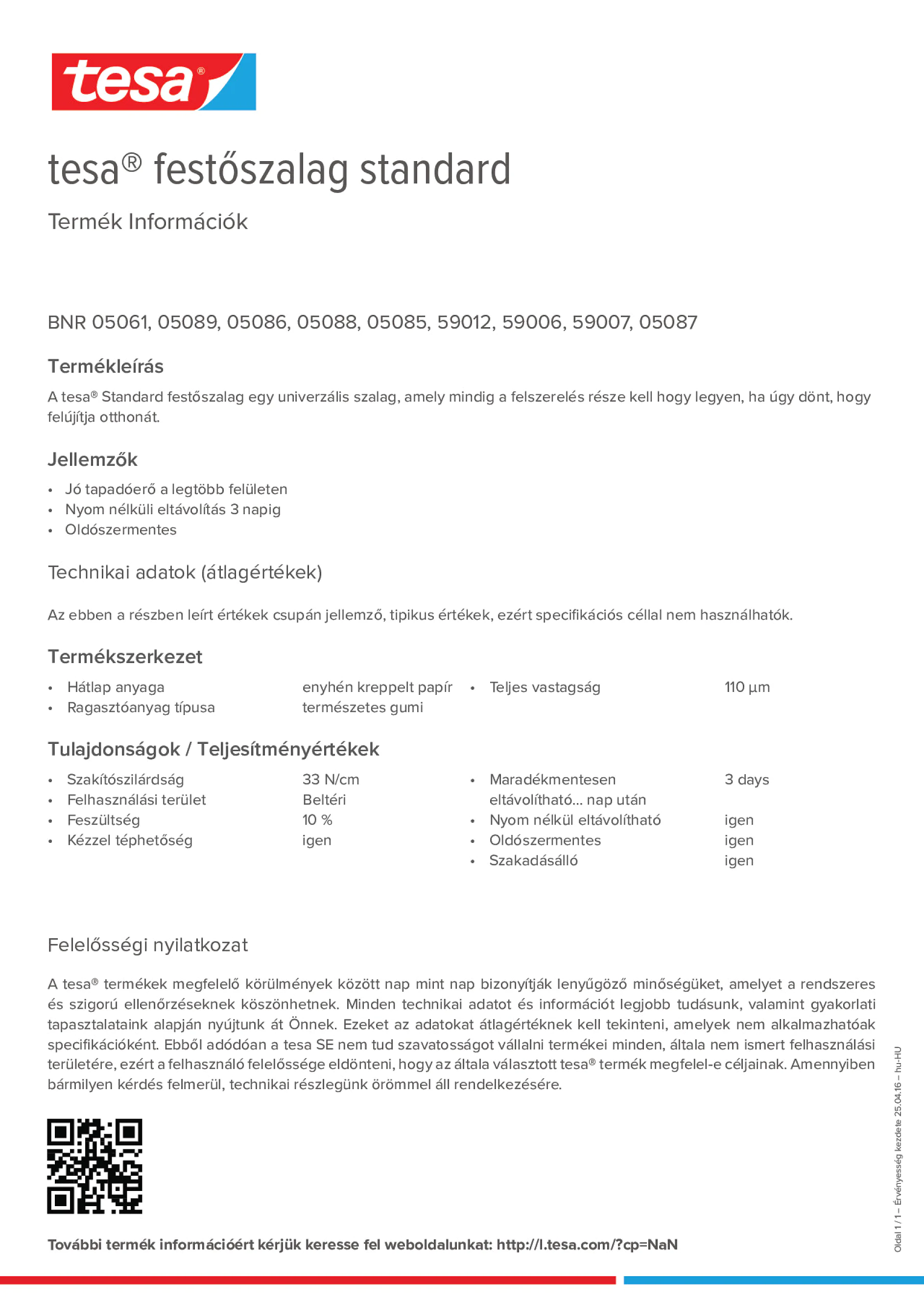 Product information_tesa® 59005_hu-HU
