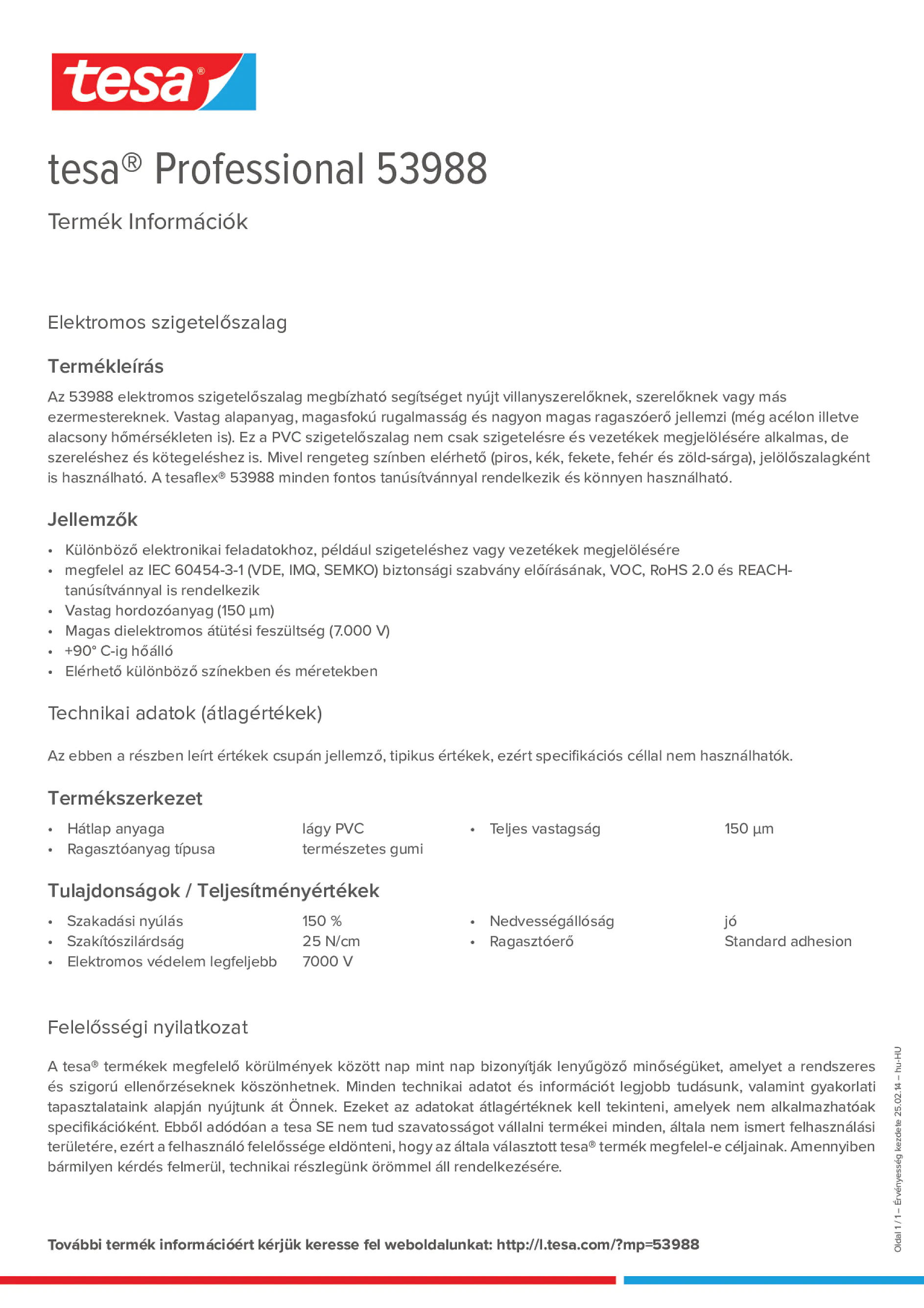 Product information_tesa® Professional 53988_hu-HU