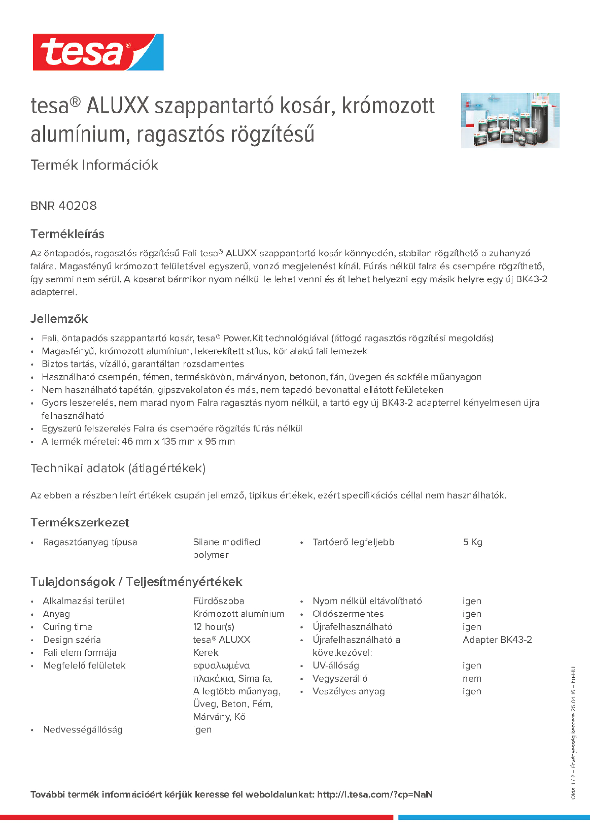 Product information_tesa® 40208_hu-HU