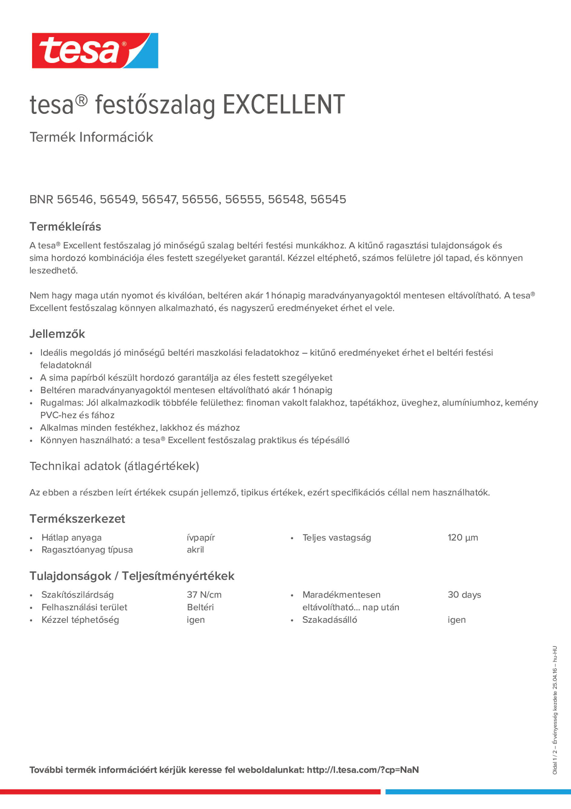 Product information_tesa® 56548_hu-HU