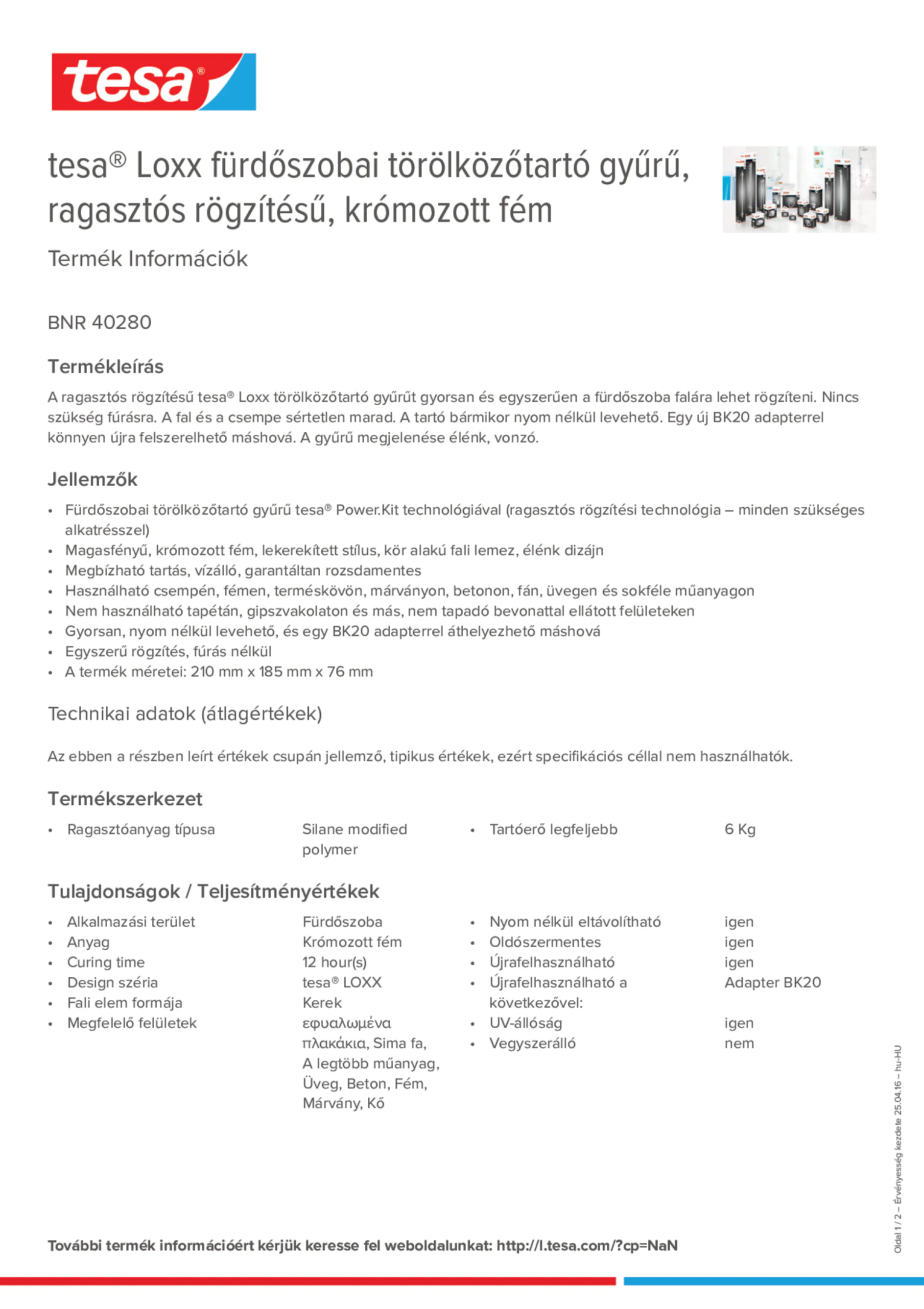 Product information_tesa® 40280_hu-HU