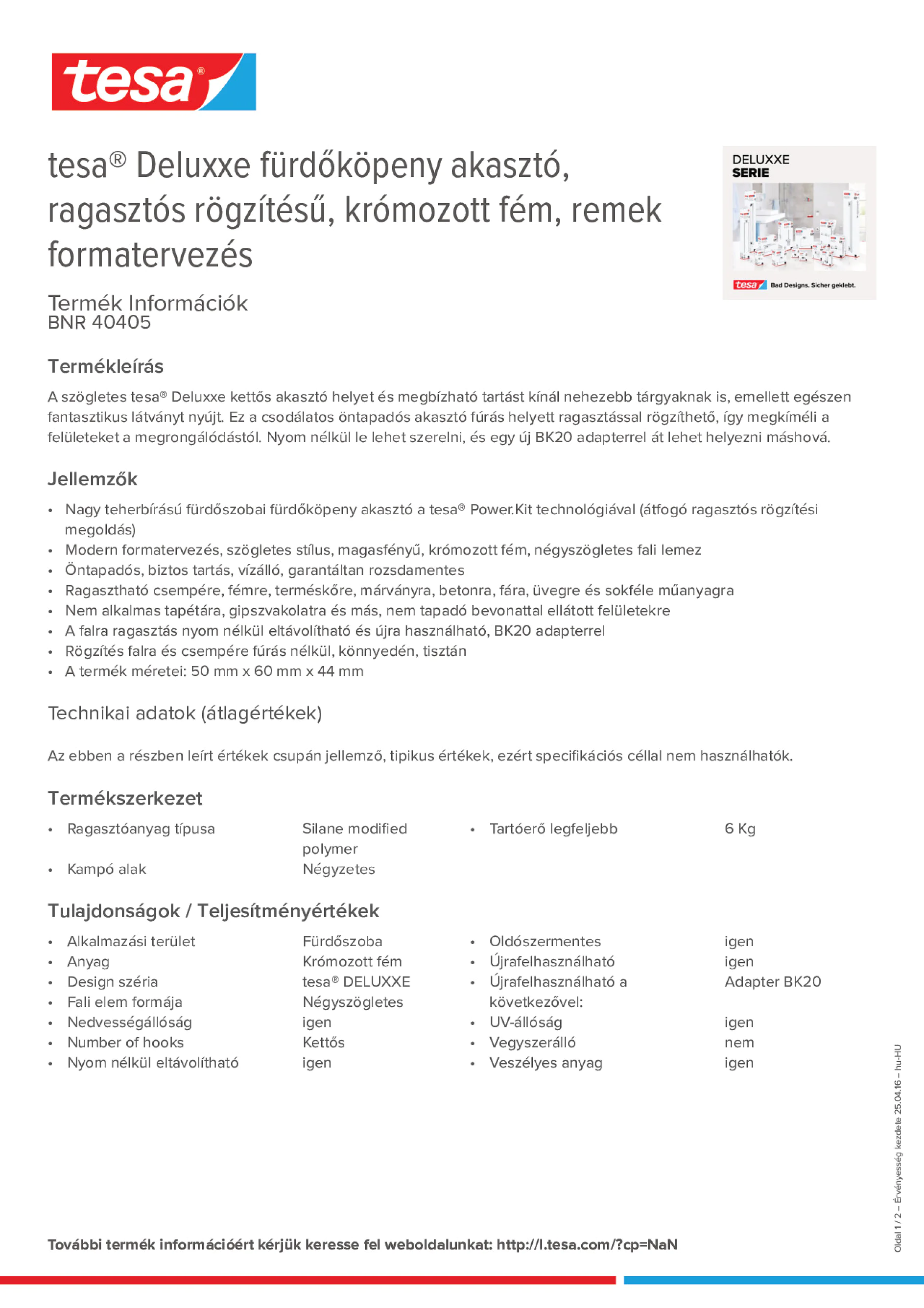 Product information_tesa® 40405_hu-HU