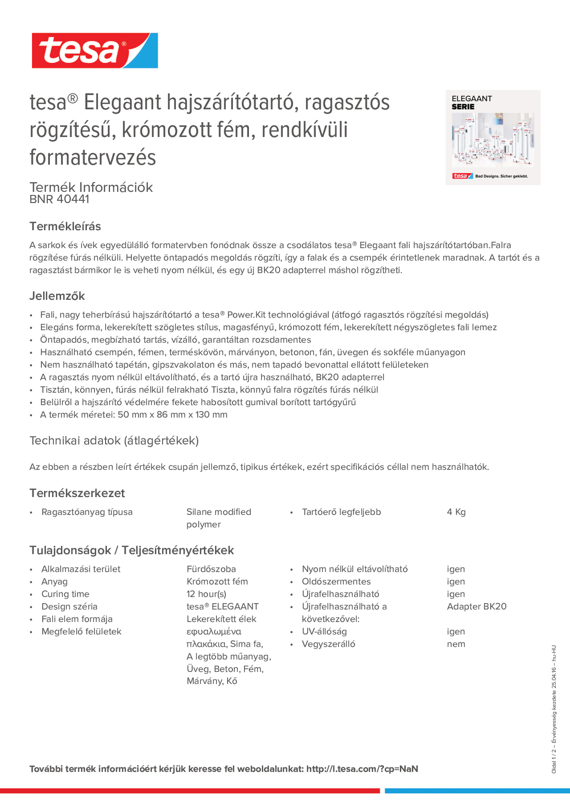 Product information_tesa® 40441_hu-HU