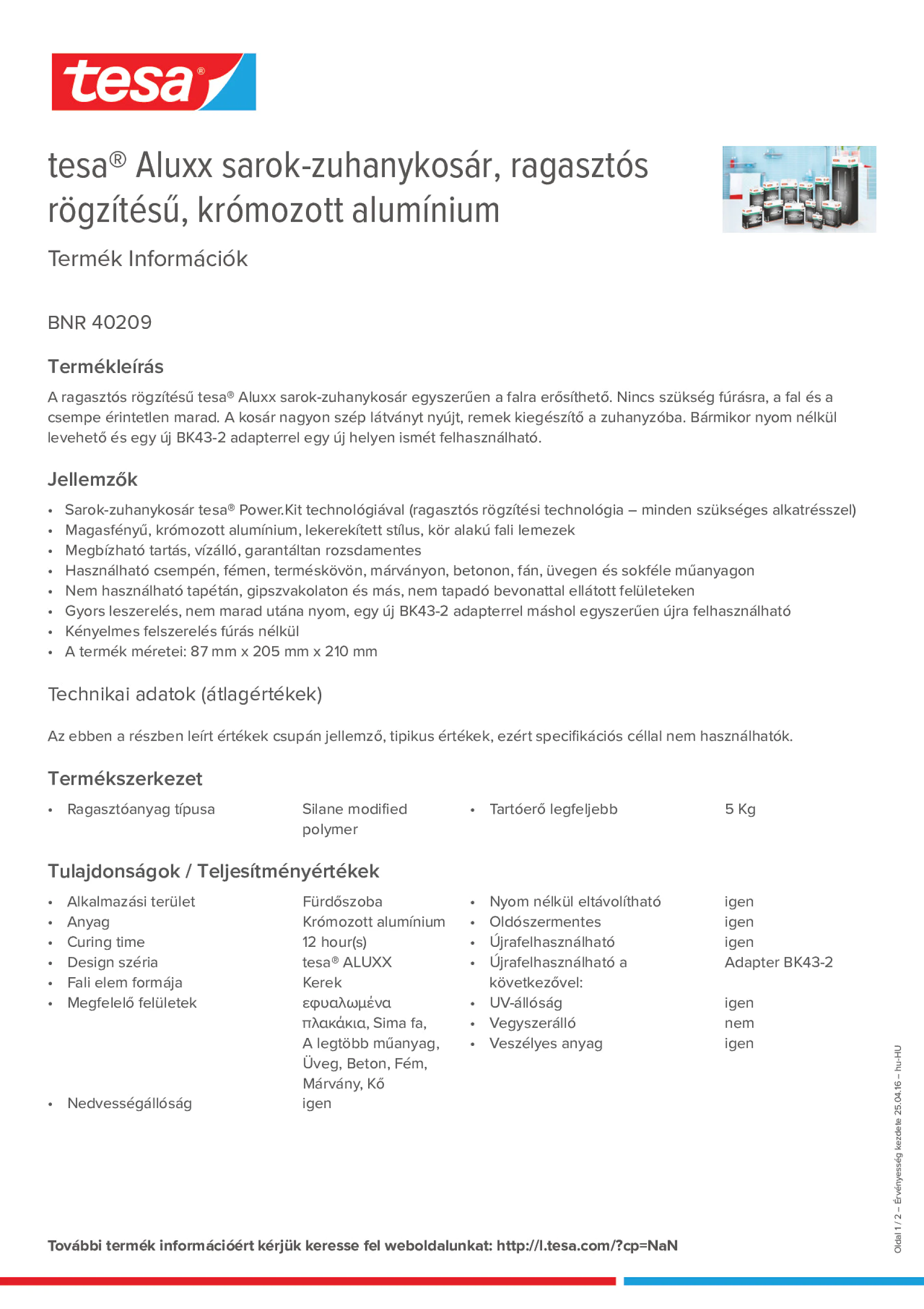 Product information_tesa® 40209_hu-HU