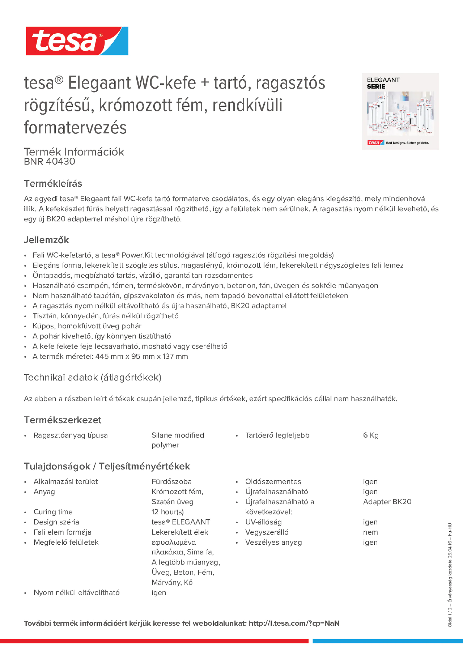 Product information_tesa® 40430_hu-HU