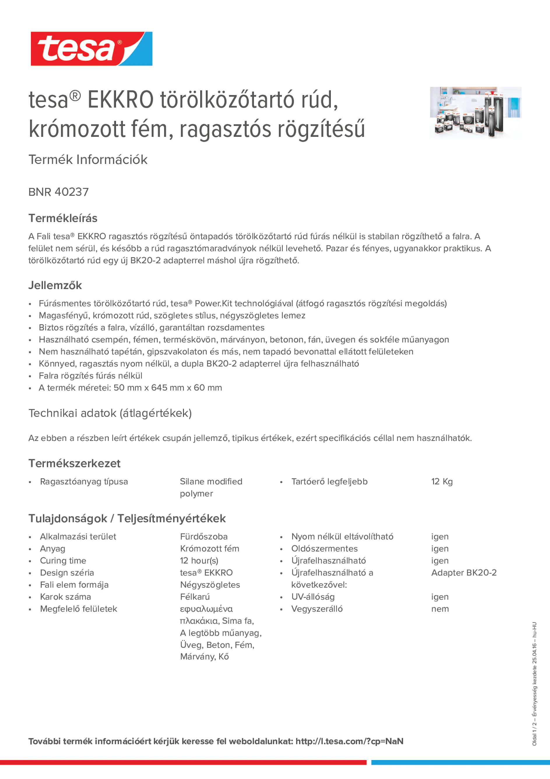 Product information_tesa® 40237_hu-HU