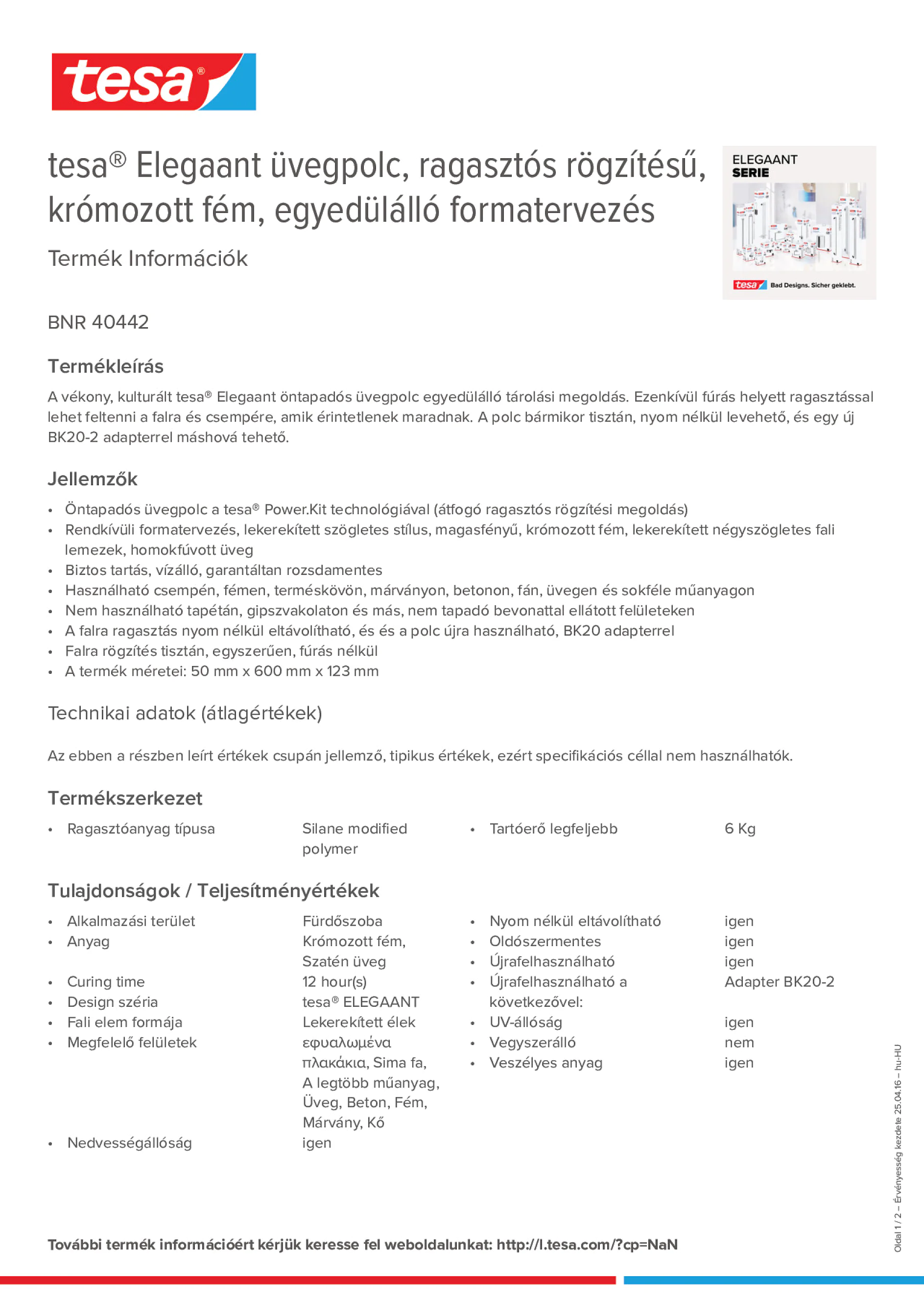 Product information_tesa® 40442_hu-HU