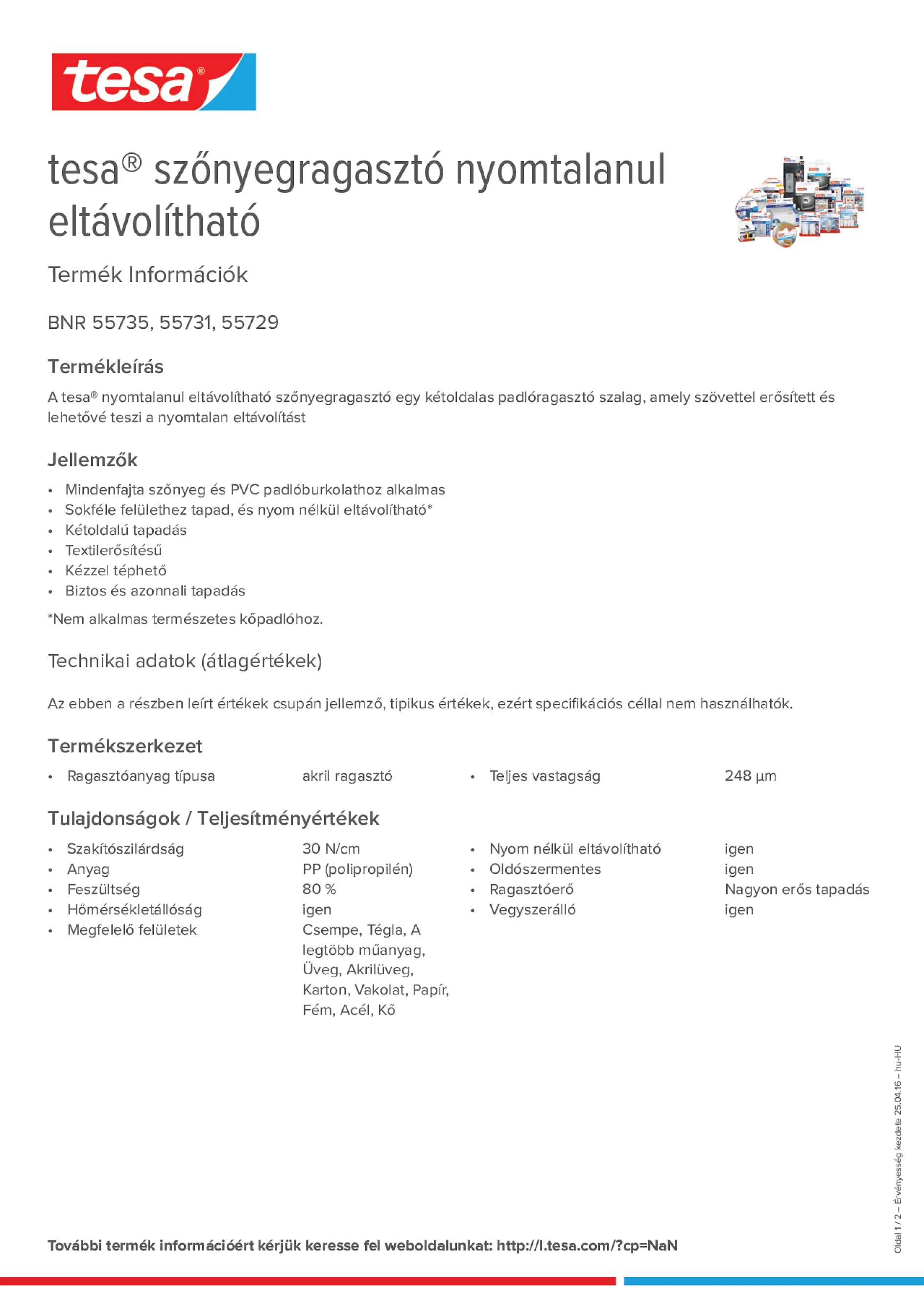 Product information_tesa® 55729_hu-HU