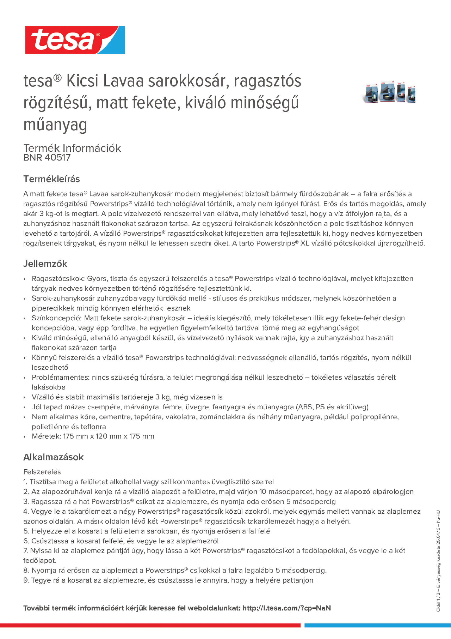 Product information_tesa® 40517_hu-HU