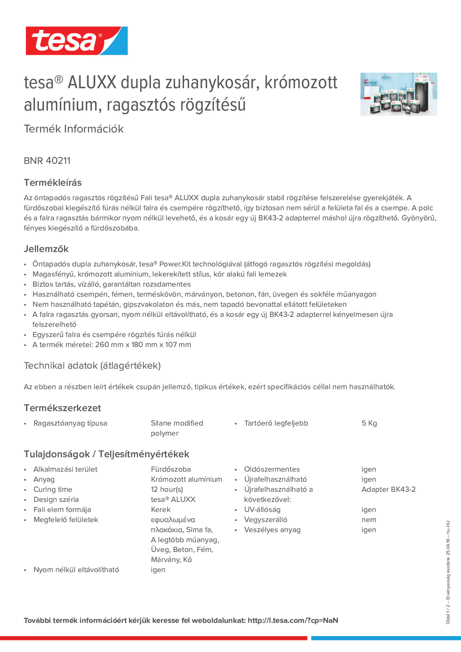 Product information_tesa® 40211_hu-HU