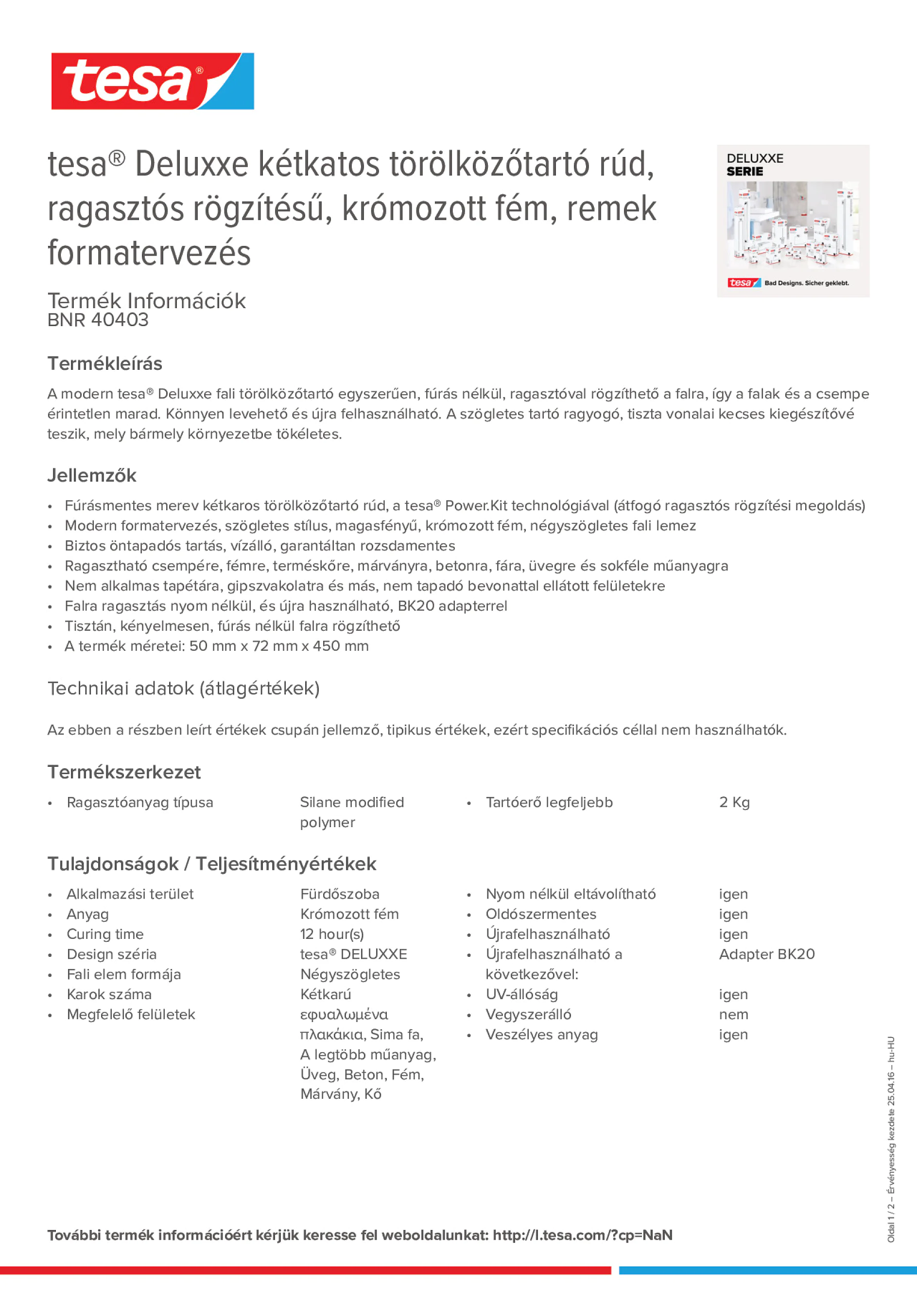 Product information_tesa® 40403_hu-HU