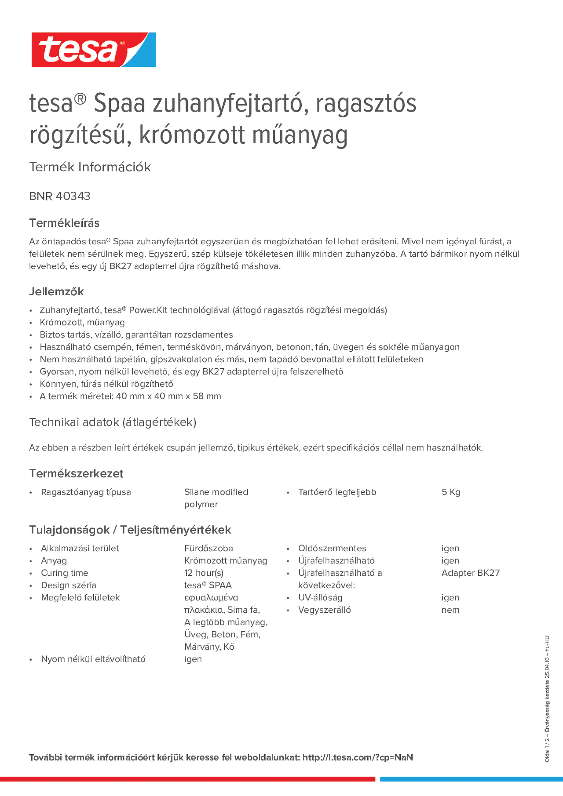 Product information_tesa® 40343_hu-HU