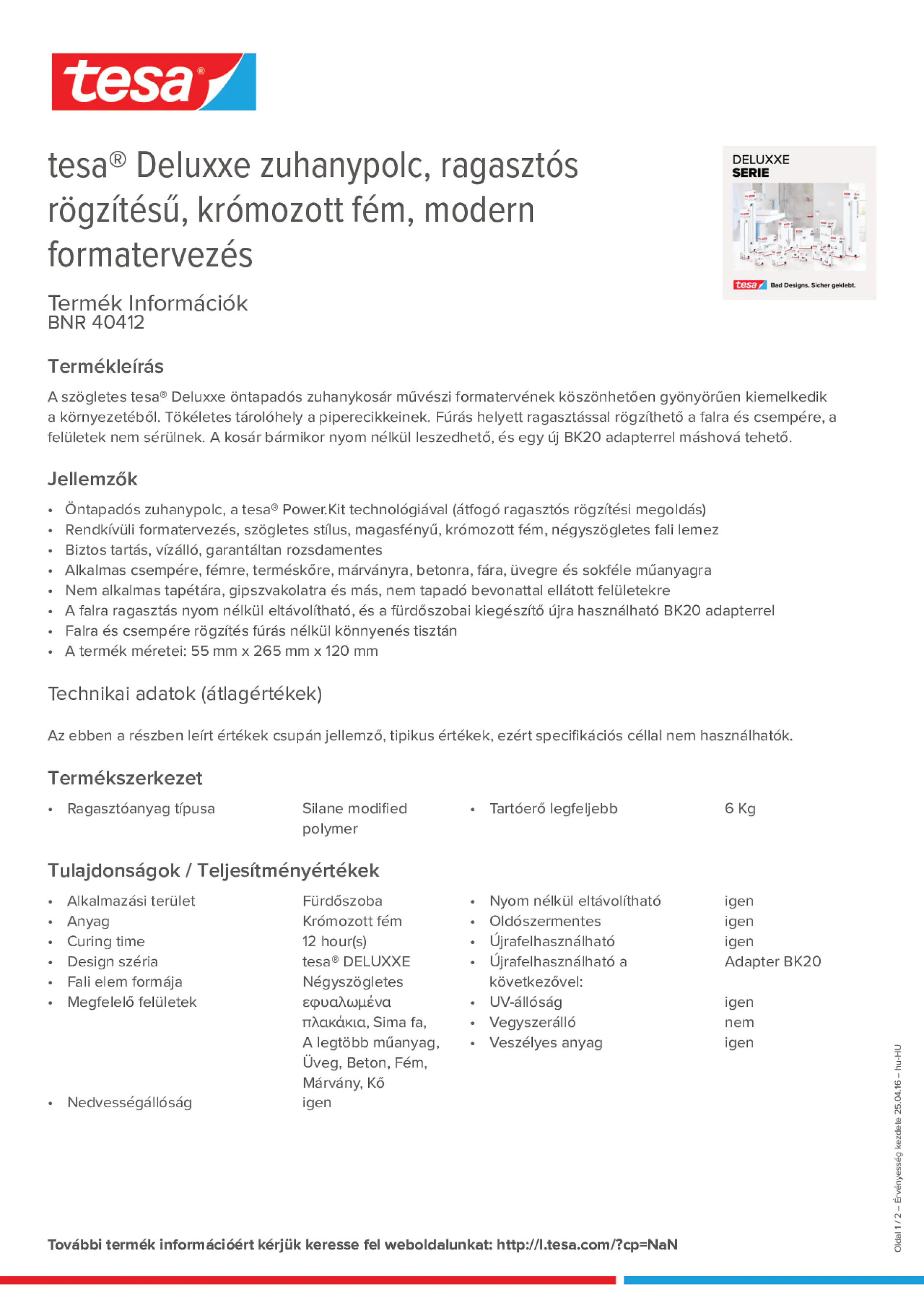 Product information_tesa® 40412_hu-HU