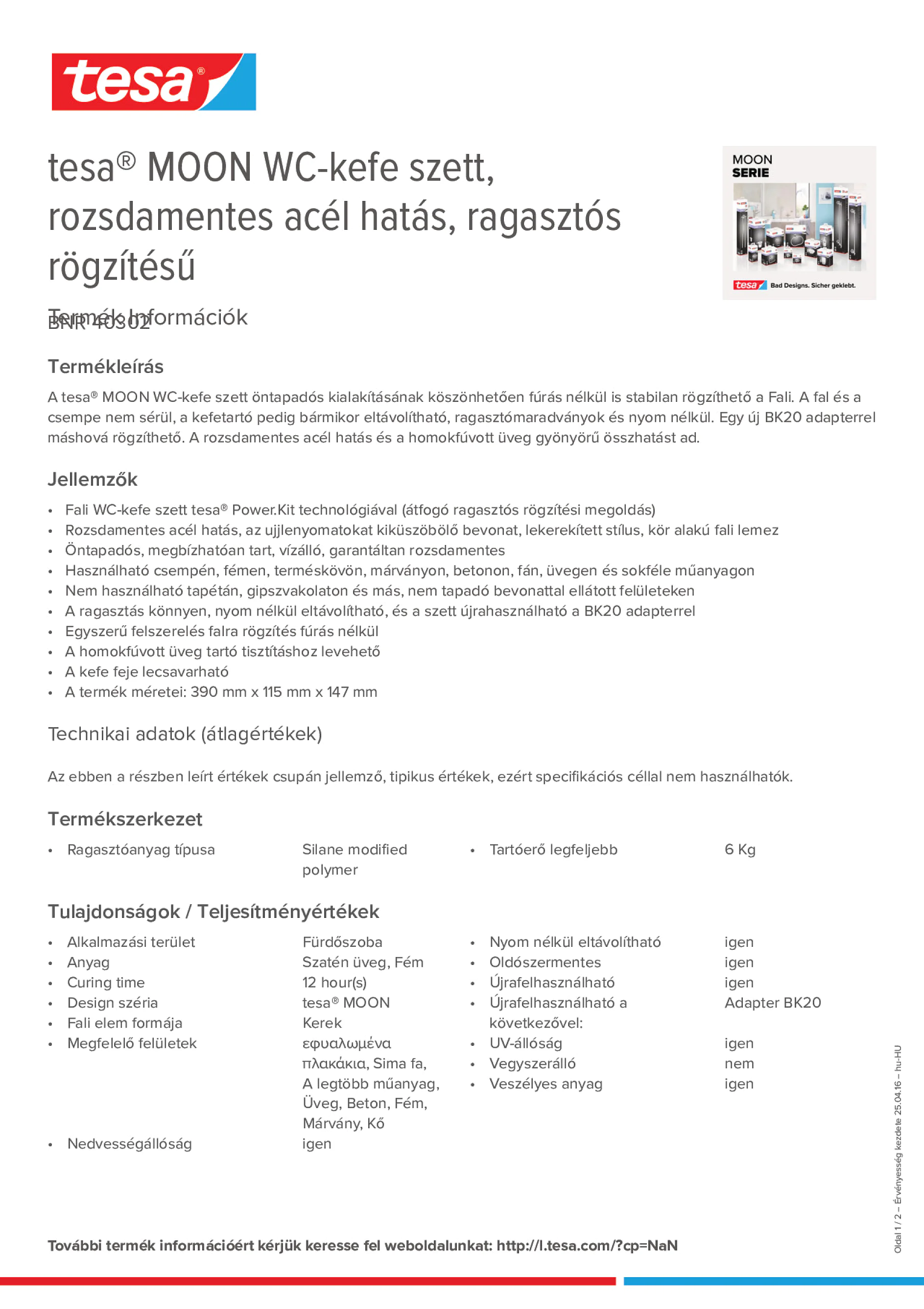 Product information_tesa® 40302_hu-HU