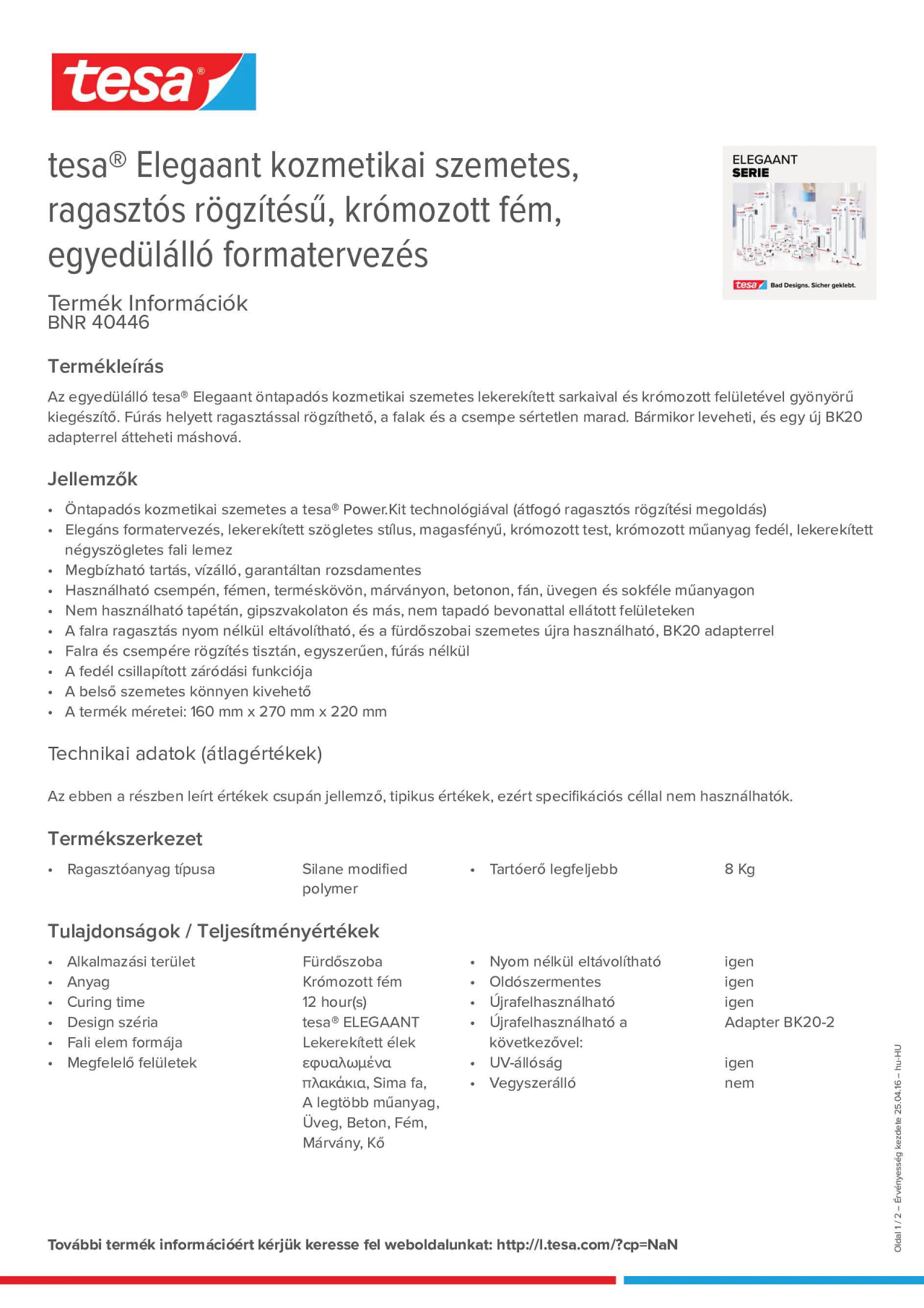 Product information_tesa® 40446_hu-HU