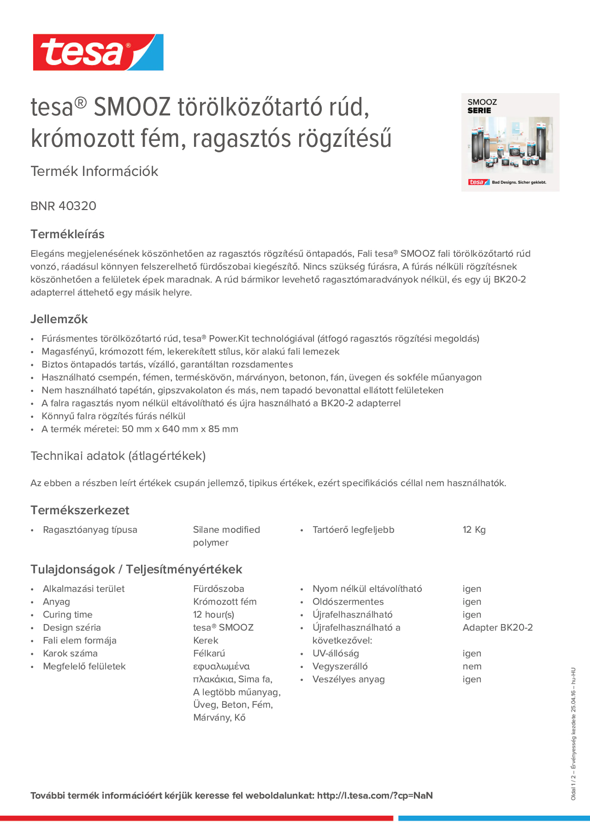 Product information_tesa® 40320_hu-HU