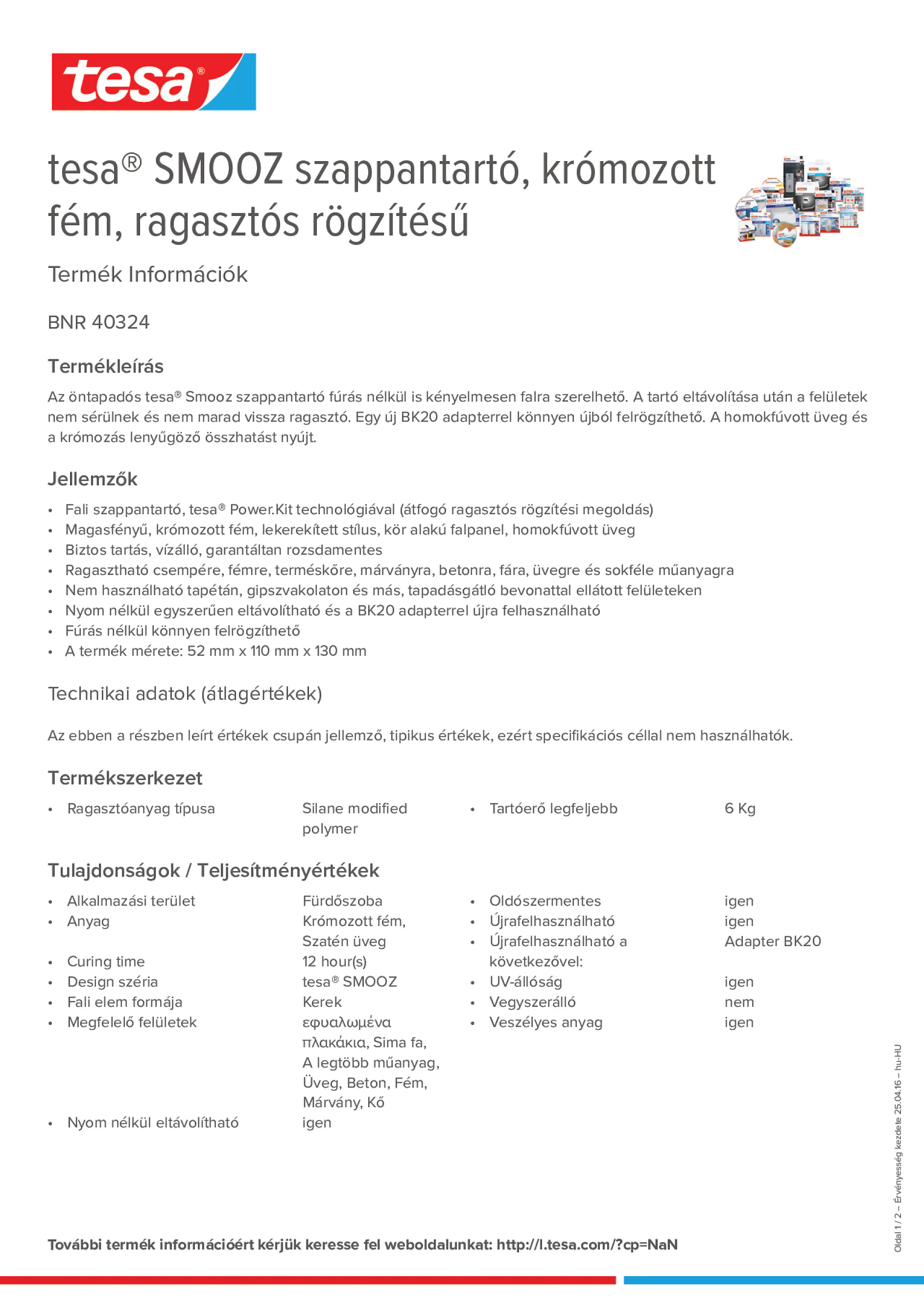 Product information_tesa® 40324_hu-HU
