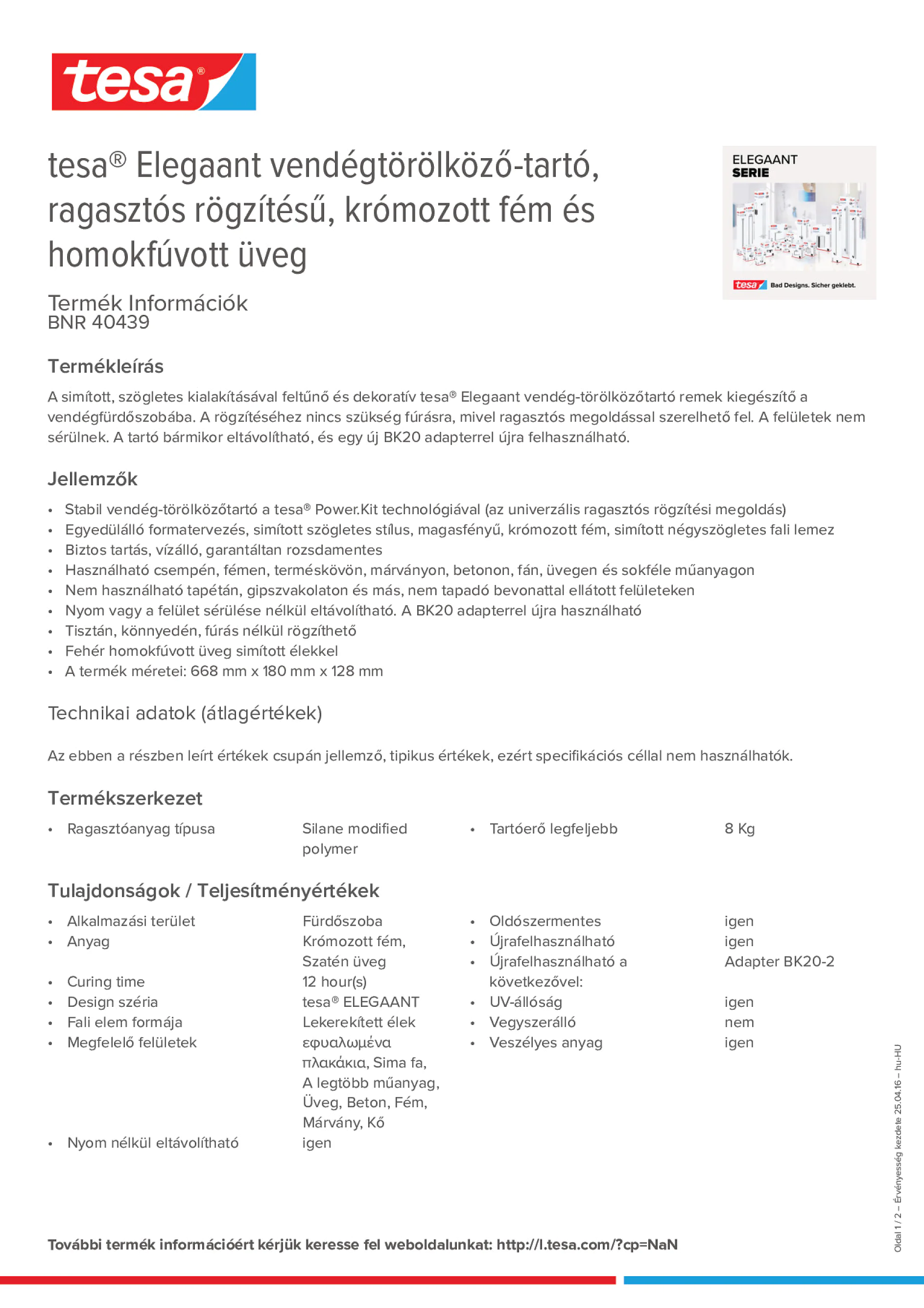 Product information_tesa® 40439_hu-HU