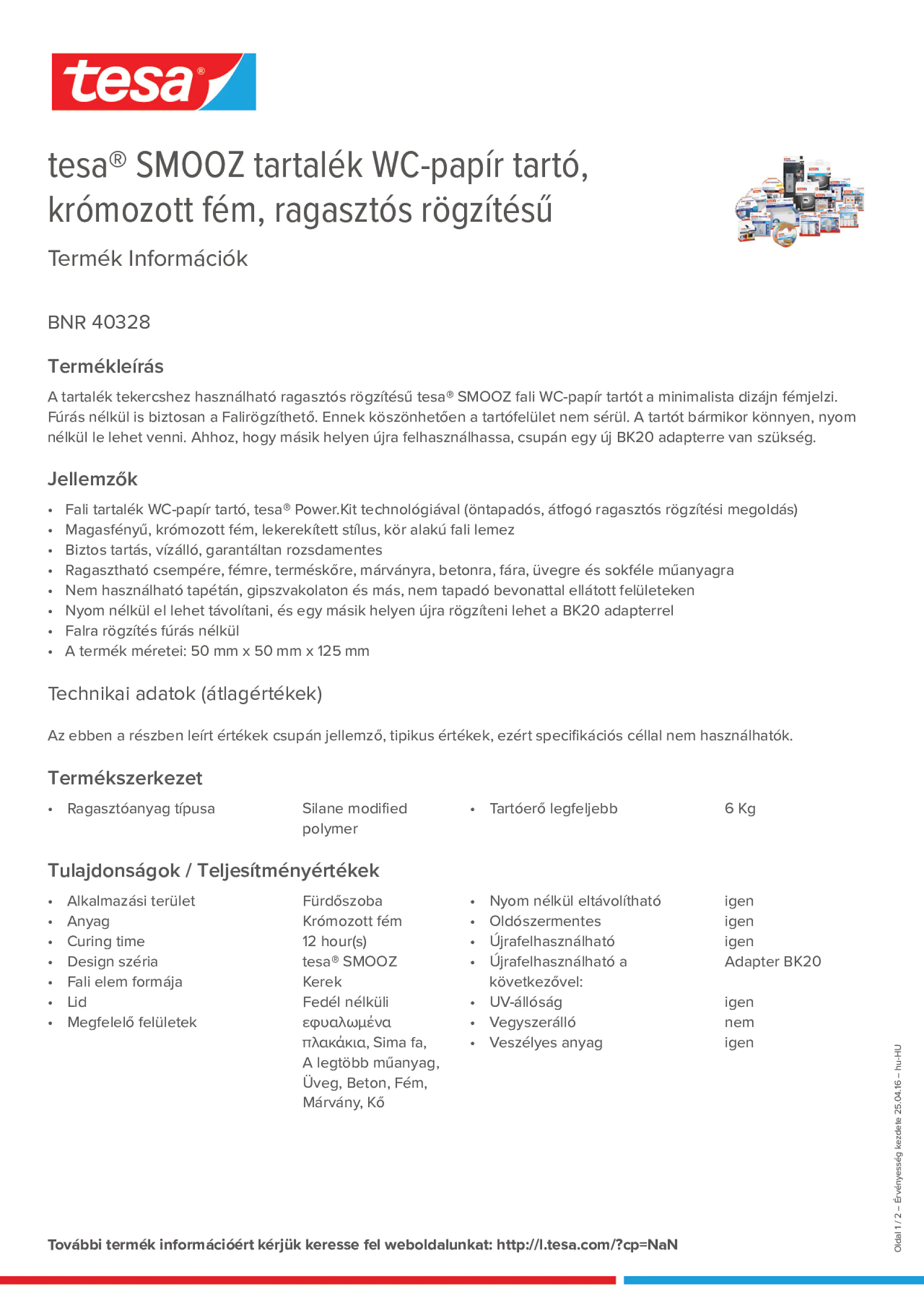 Product information_tesa® 40328_hu-HU