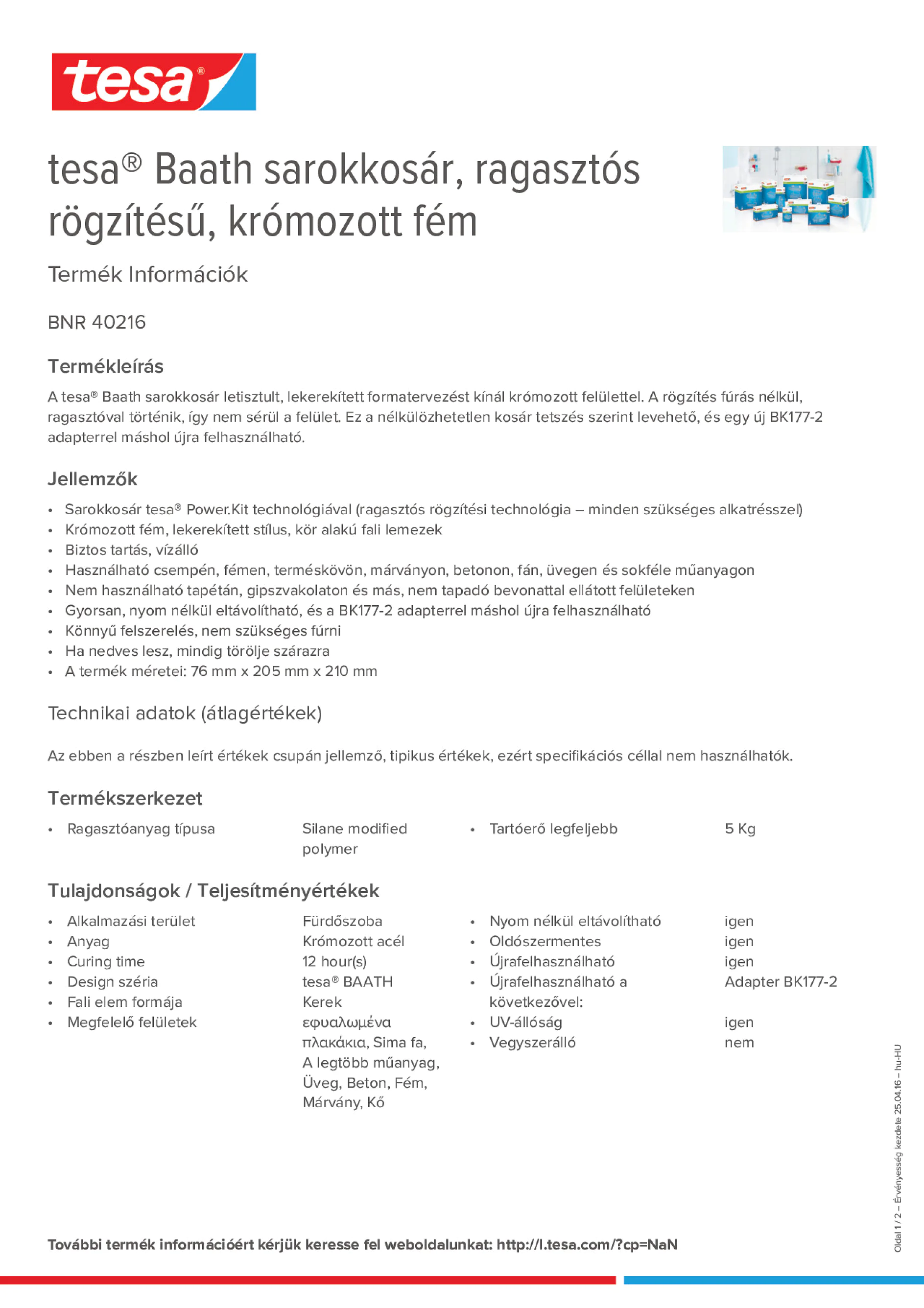 Product information_tesa® 40216_hu-HU