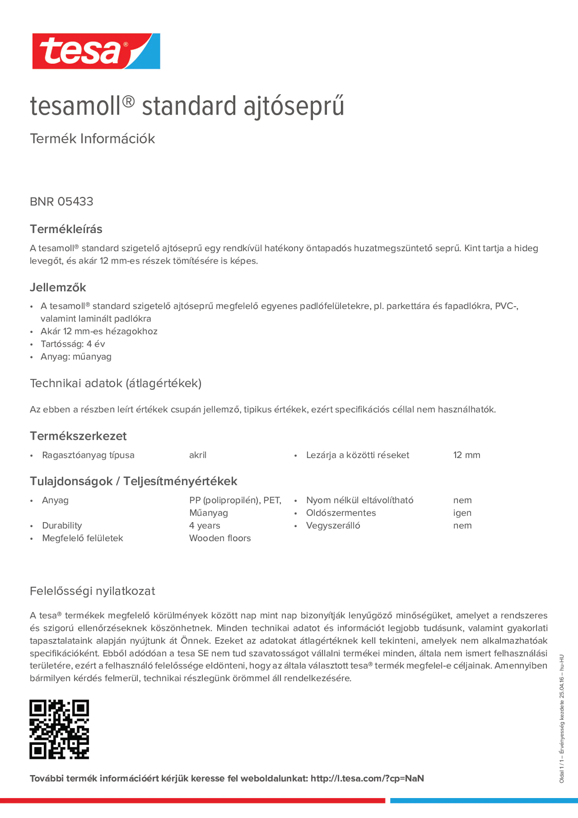 Product information_tesamoll® 05433_hu-HU