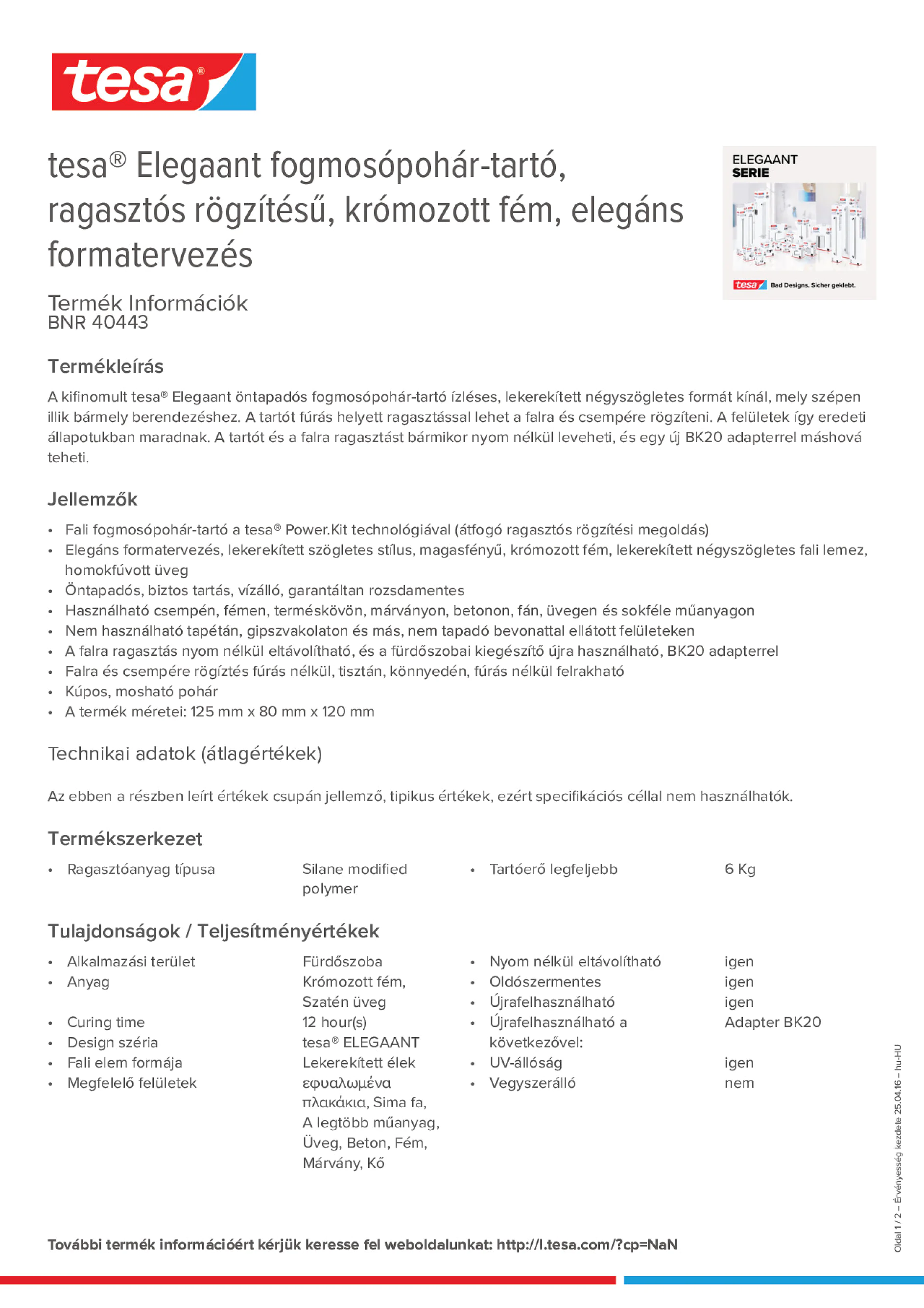 Product information_tesa® 40443_hu-HU