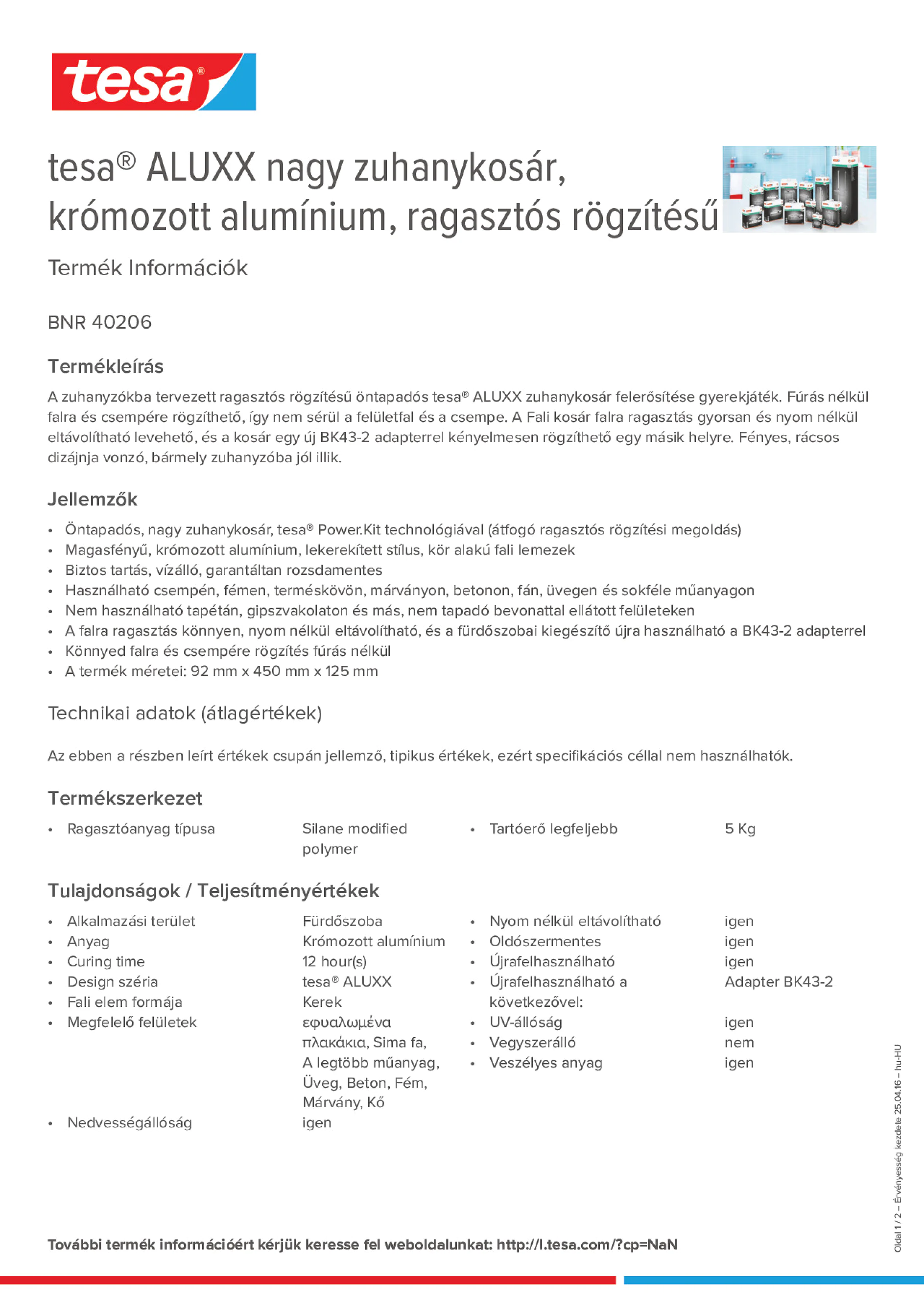 Product information_tesa® 40206_hu-HU