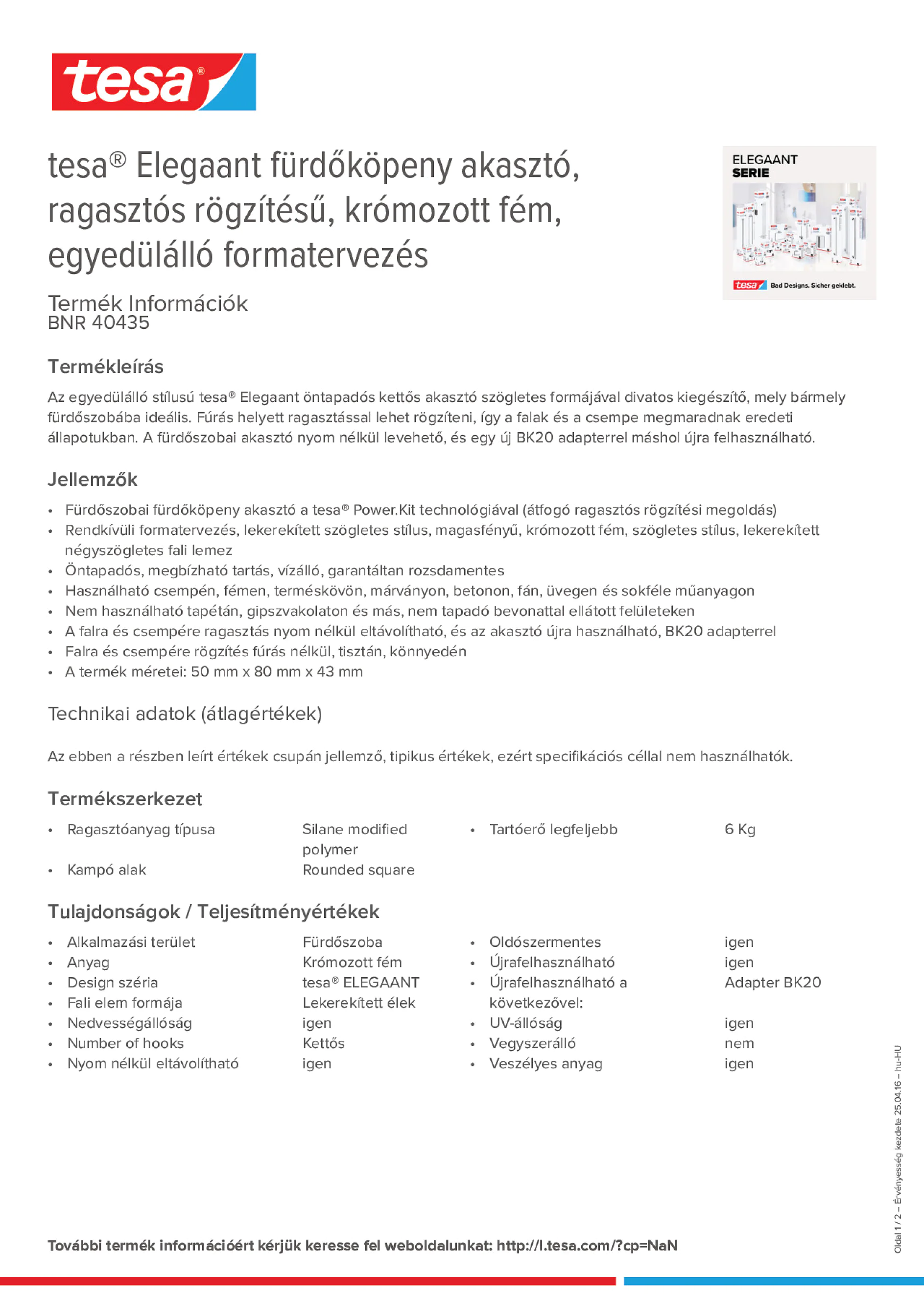 Product information_tesa® 40435_hu-HU
