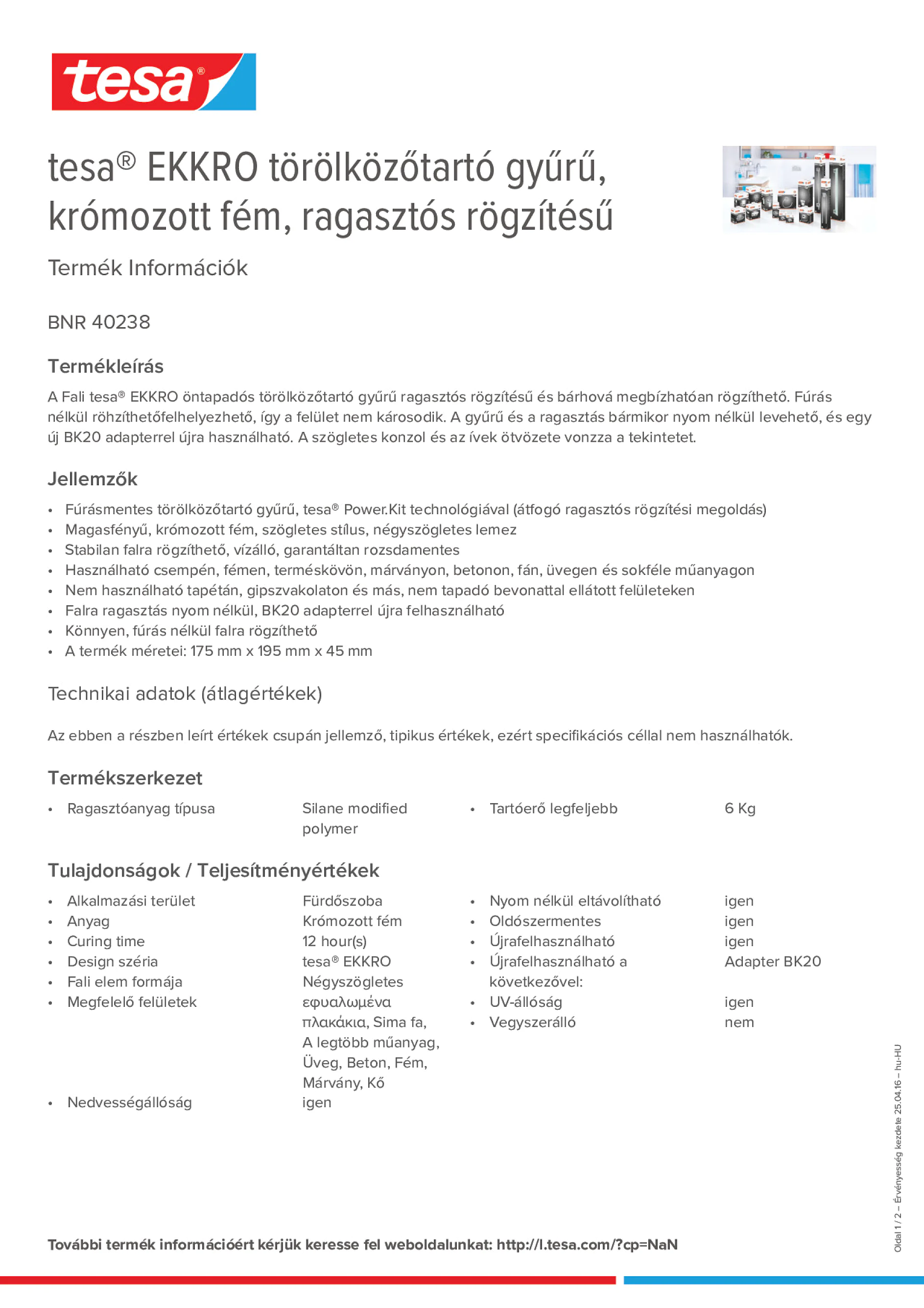 Product information_tesa® 40238_hu-HU