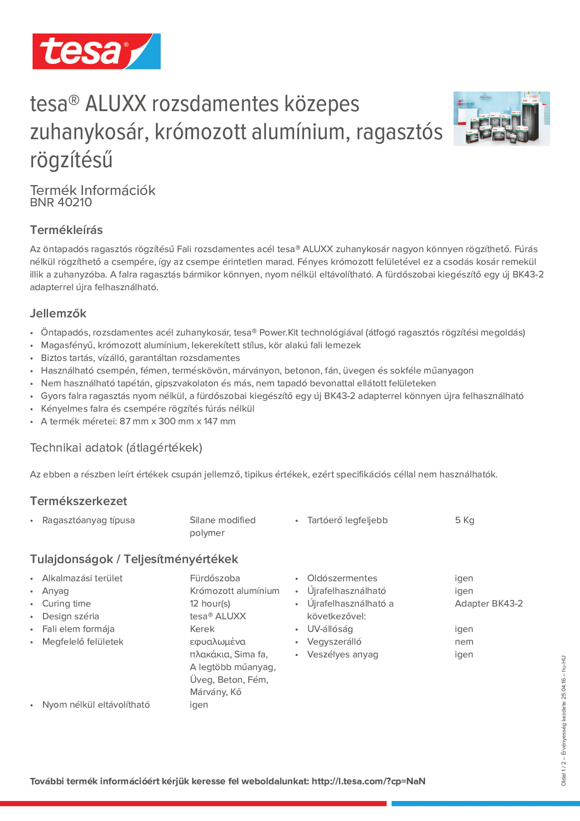 Product information_tesa® 40210_hu-HU