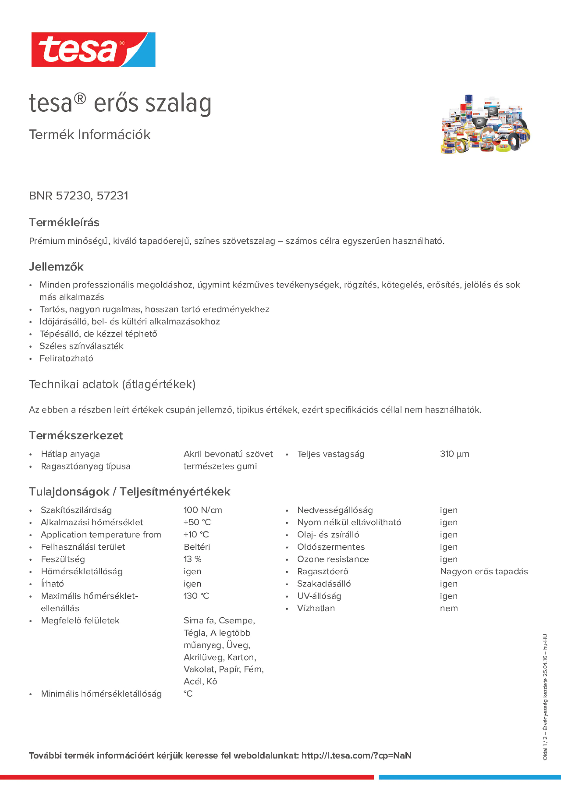 Product information_tesa® 57230_hu-HU